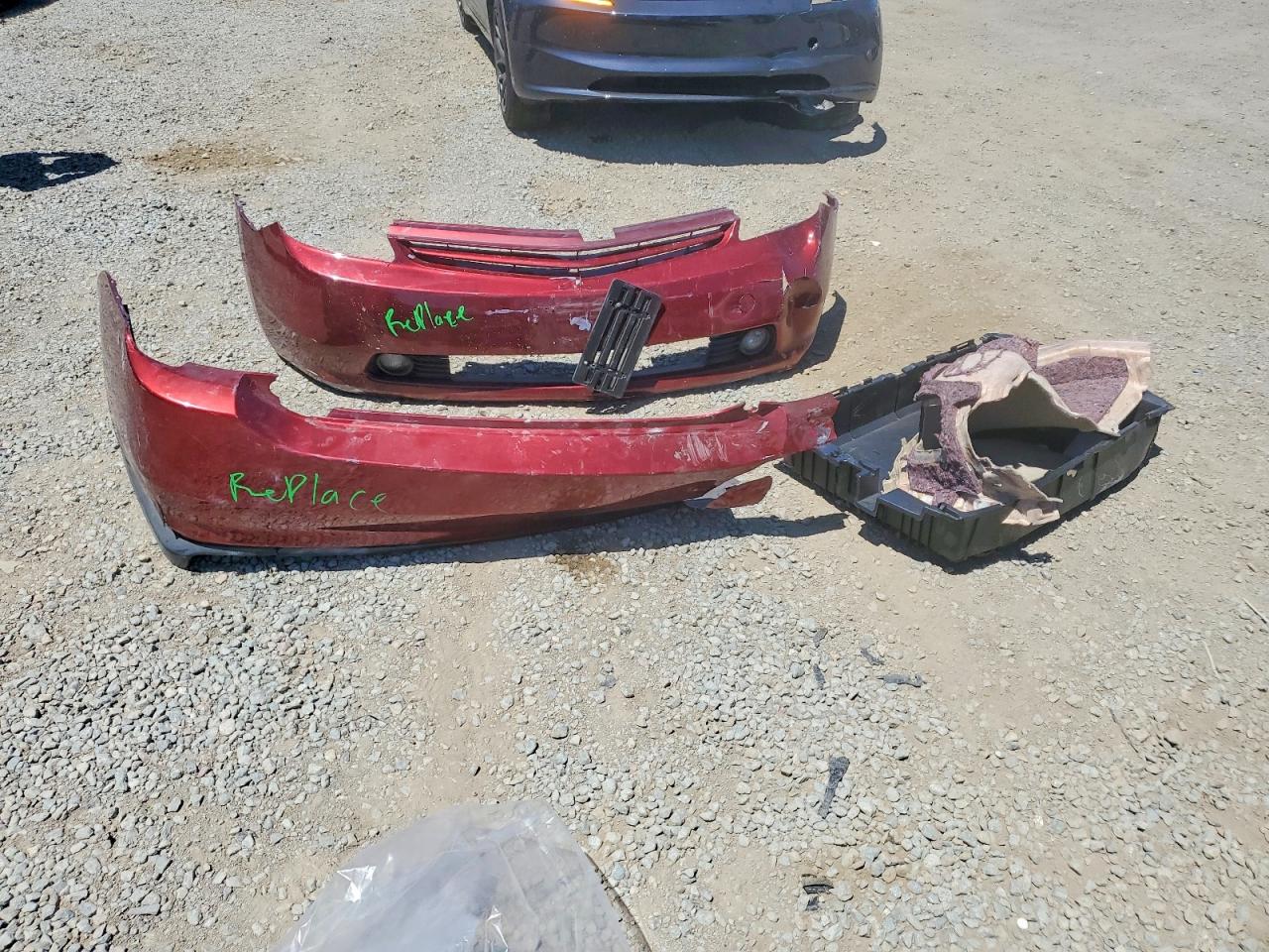 2005 Toyota Prius Base Red vin: JTDKB20U853030631