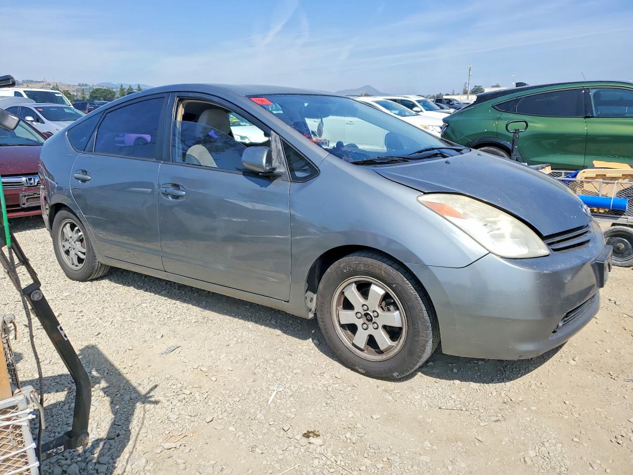 2005 Toyota Prius Base Silver vin: JTDKB20U853036509