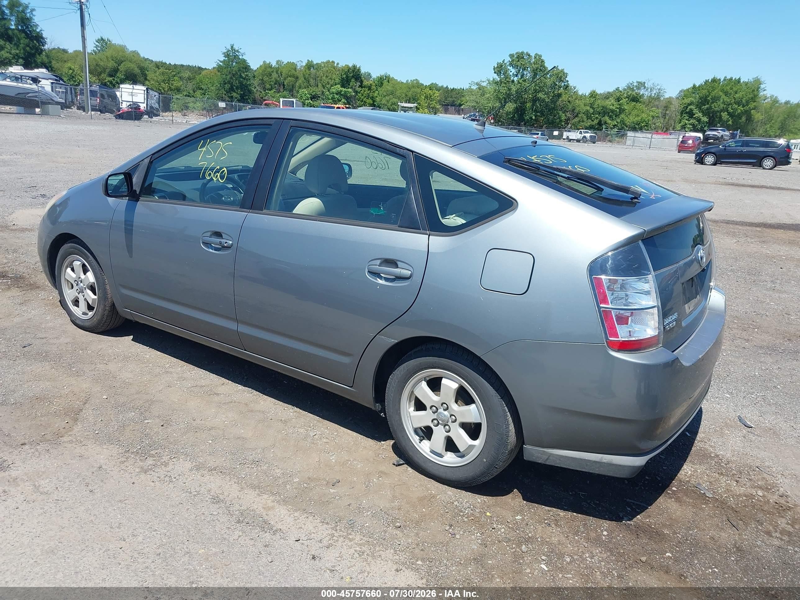 2005 Toyota Prius   Gray vin: JTDKB20U853041399