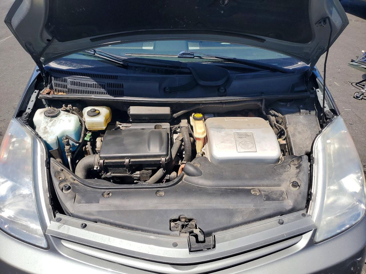 2005 Toyota Prius Base Gray vin: JTDKB20U853079537
