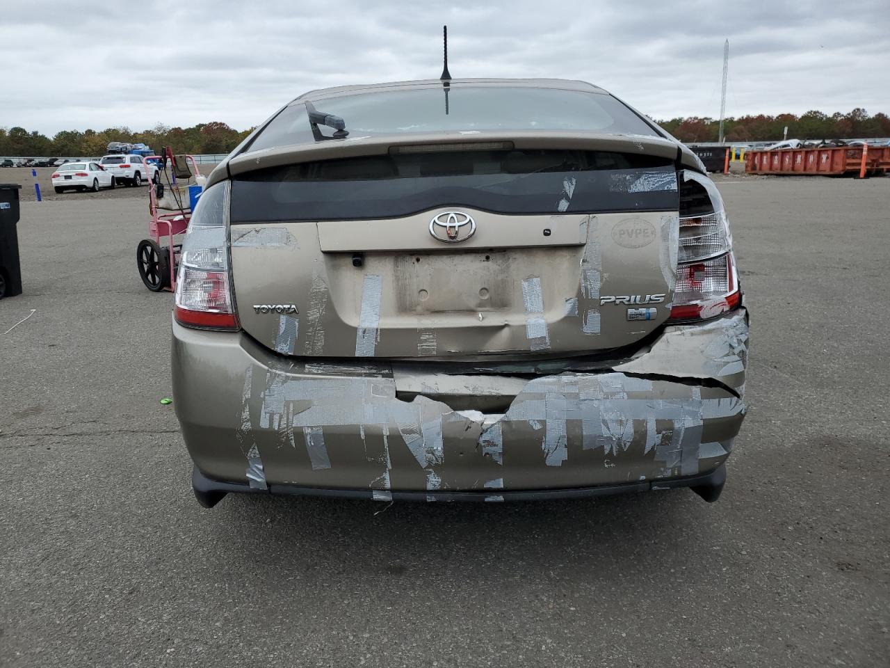 2005 Toyota Prius Gold vin: JTDKB20U853097519
