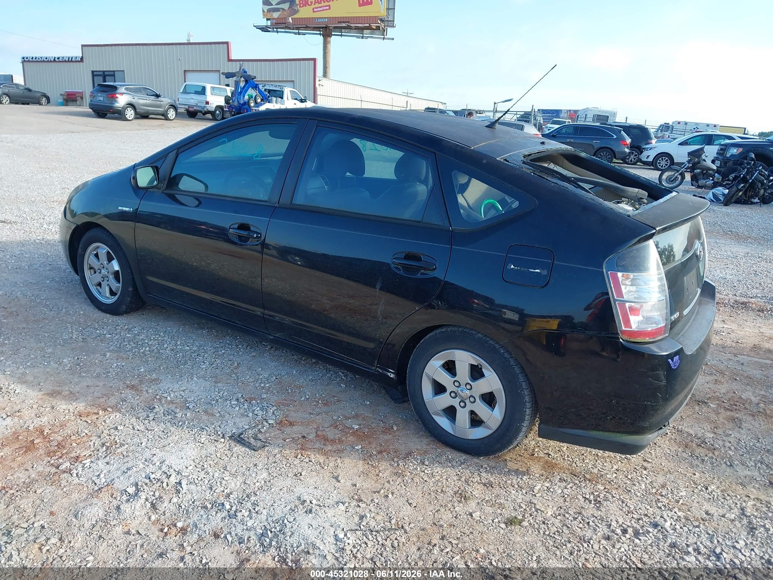 2005 Toyota Prius Черный vin: JTDKB20U853103223