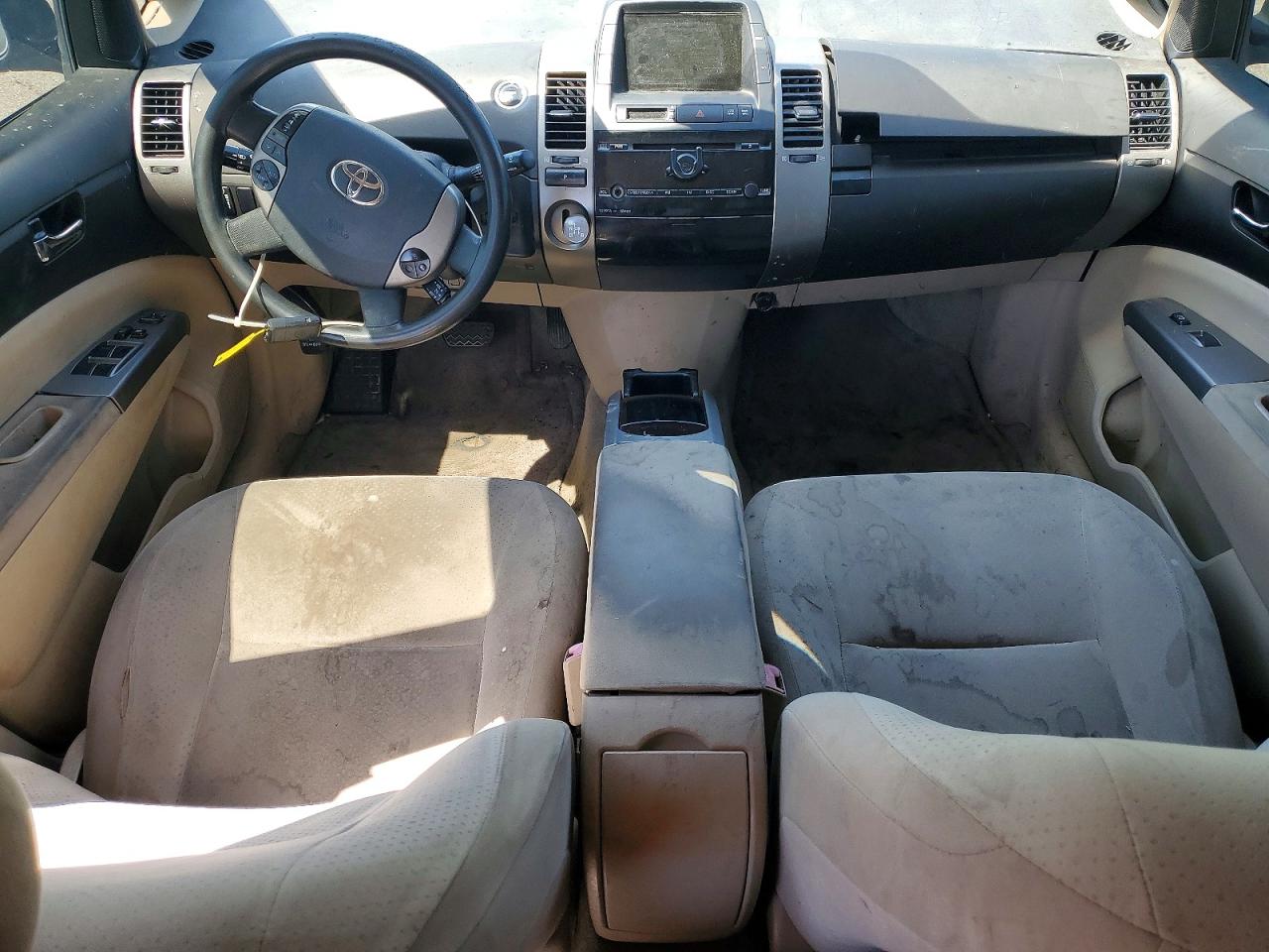2005 Toyota Prius Base Green vin: JTDKB20U853104145