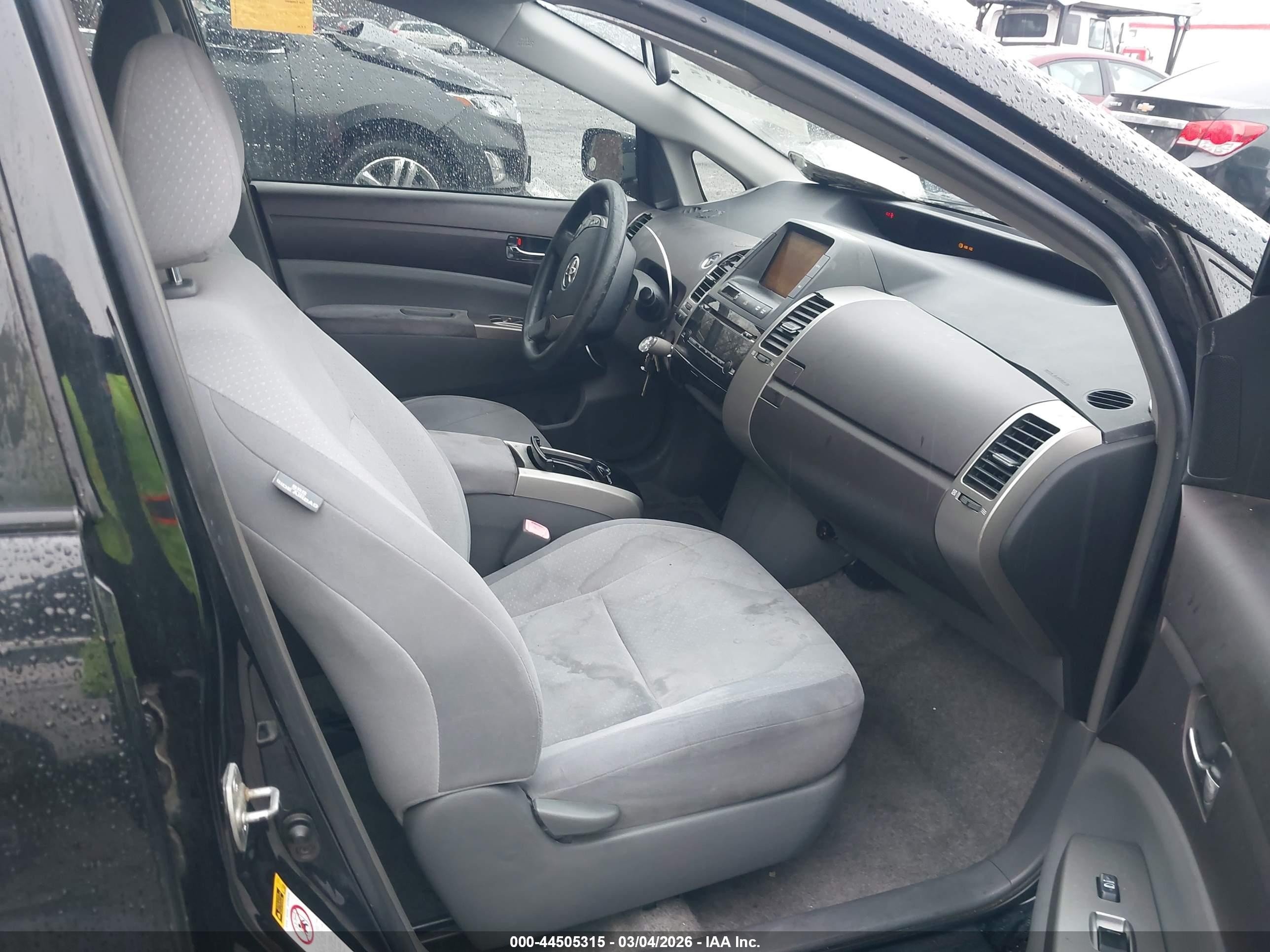 2005 Toyota Prius Black vin: JTDKB20U853107577