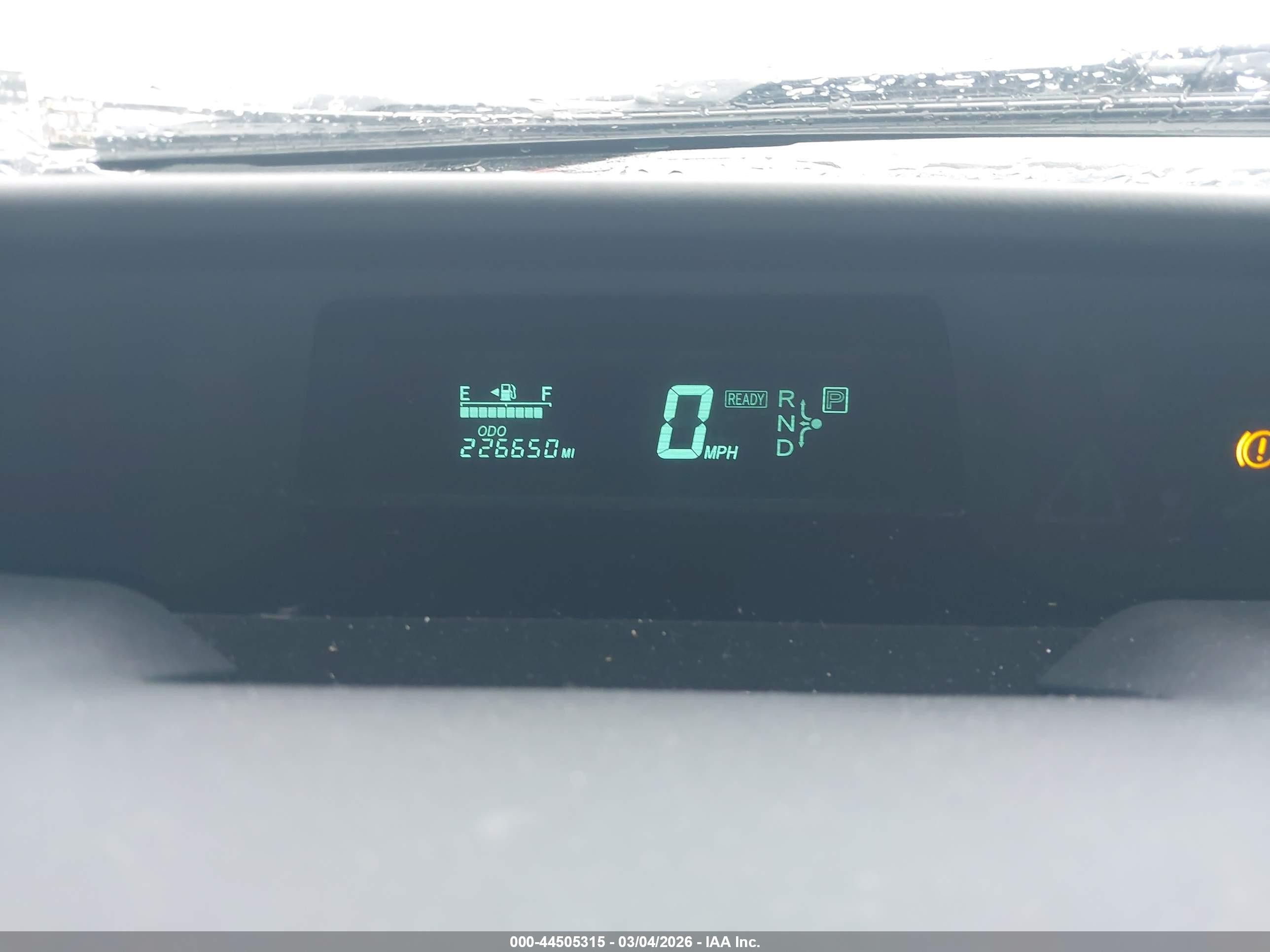 2005 Toyota Prius Black vin: JTDKB20U853107577