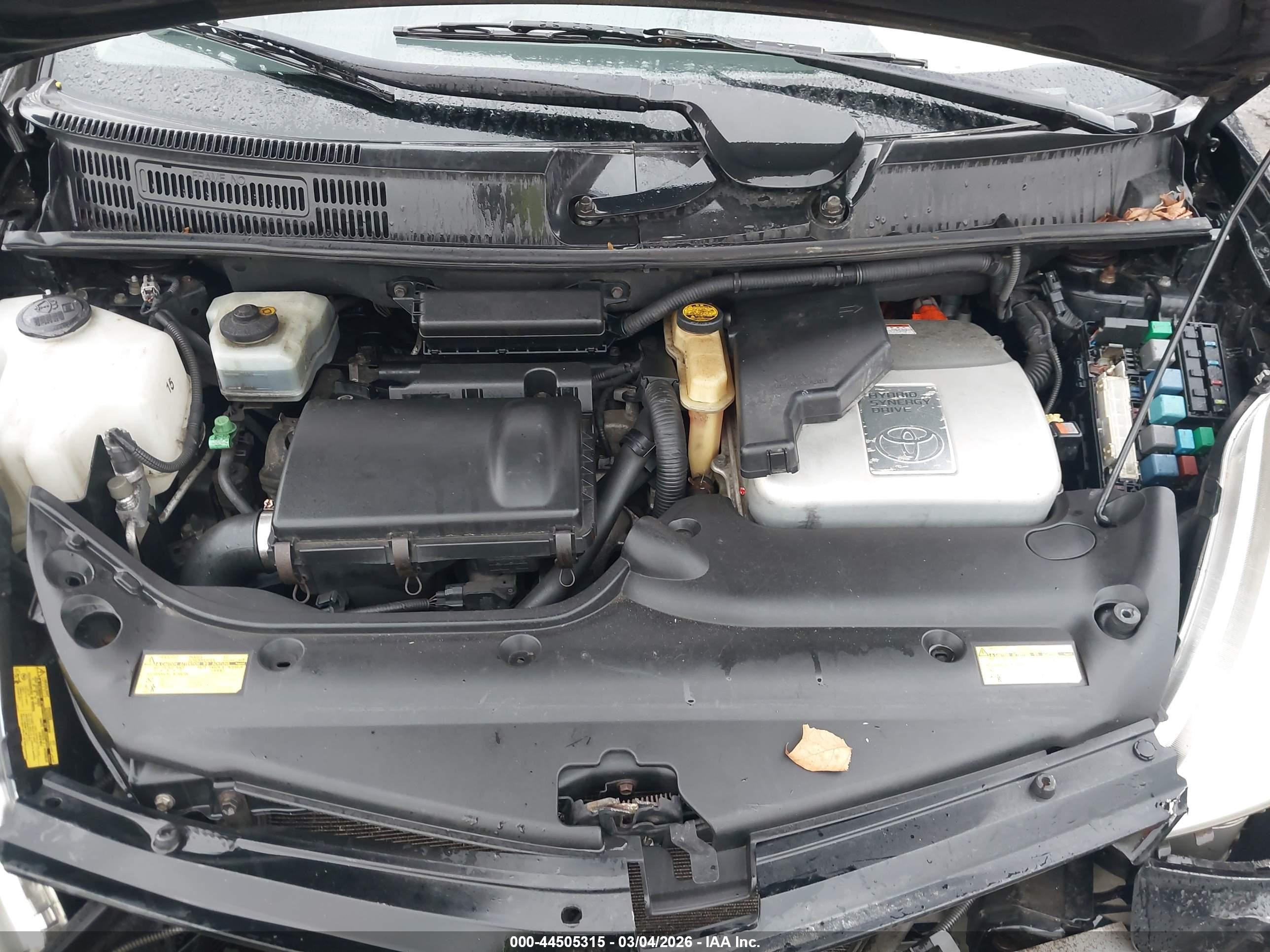 2005 Toyota Prius Black vin: JTDKB20U853107577