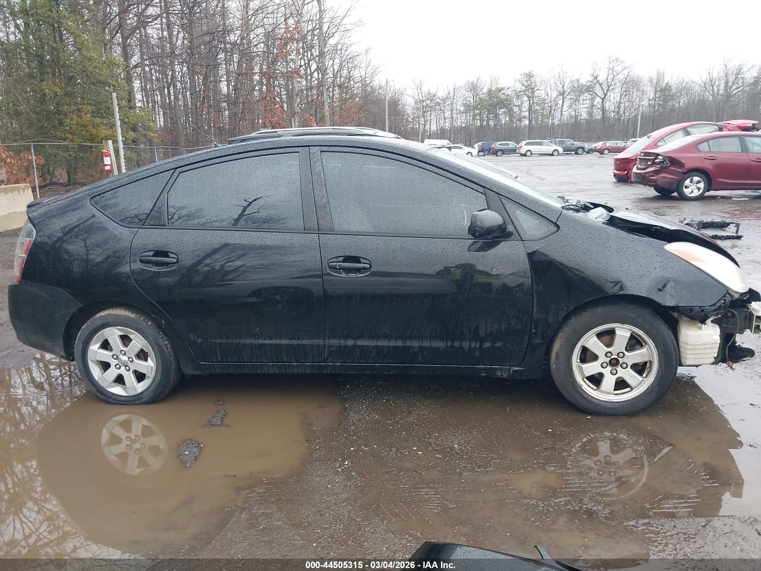 2005 Toyota Prius Black vin: JTDKB20U853107577