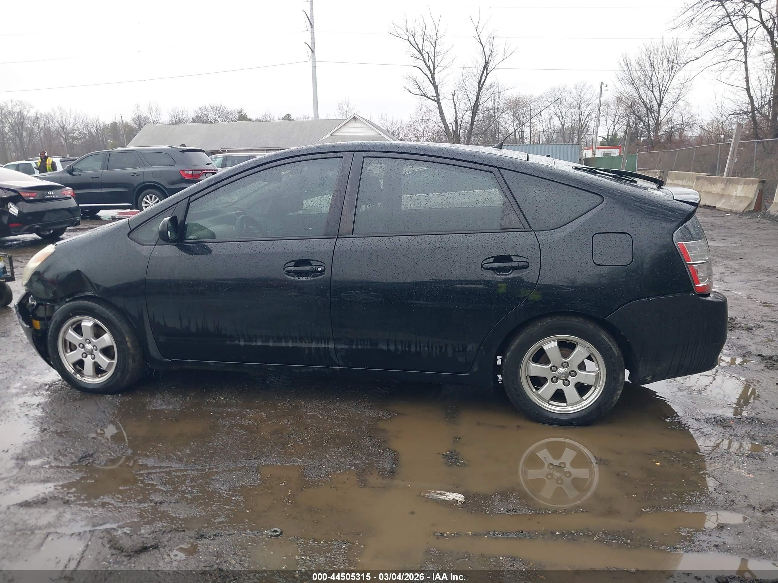 2005 Toyota Prius Black vin: JTDKB20U853107577