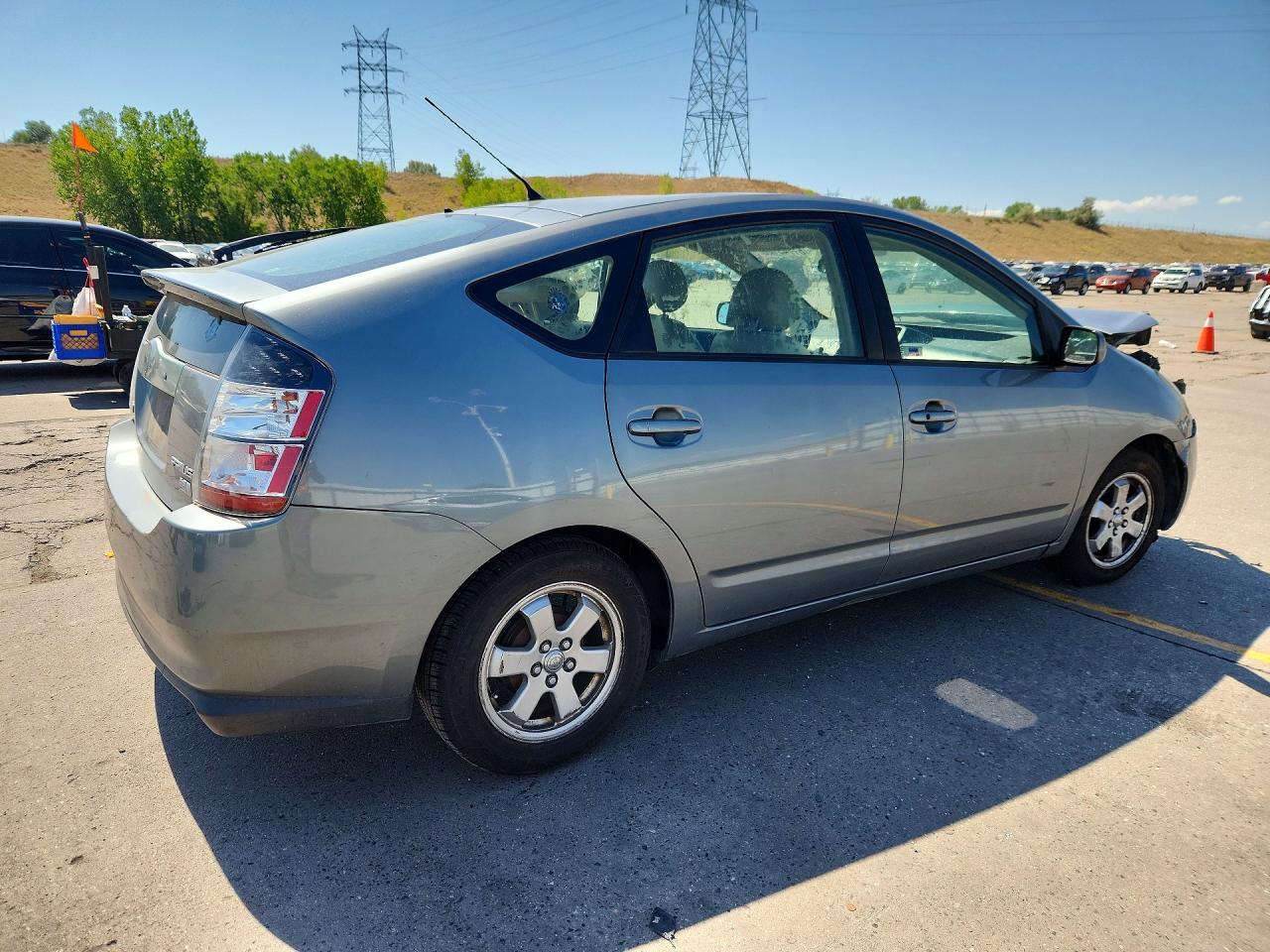 2005 Toyota Prius Base Charcoal vin: JTDKB20U853109913