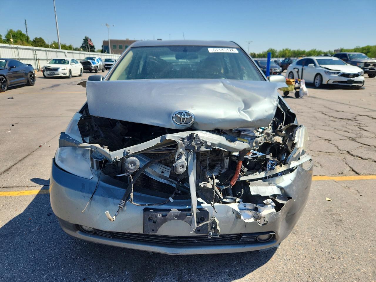 2005 Toyota Prius Base Charcoal vin: JTDKB20U853109913
