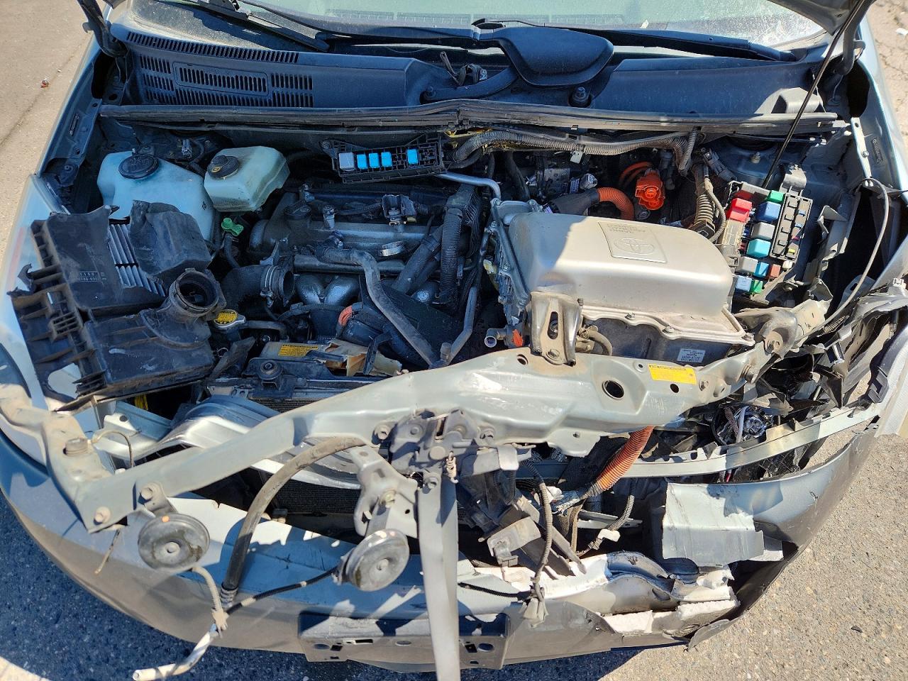2005 Toyota Prius Base Charcoal vin: JTDKB20U853109913