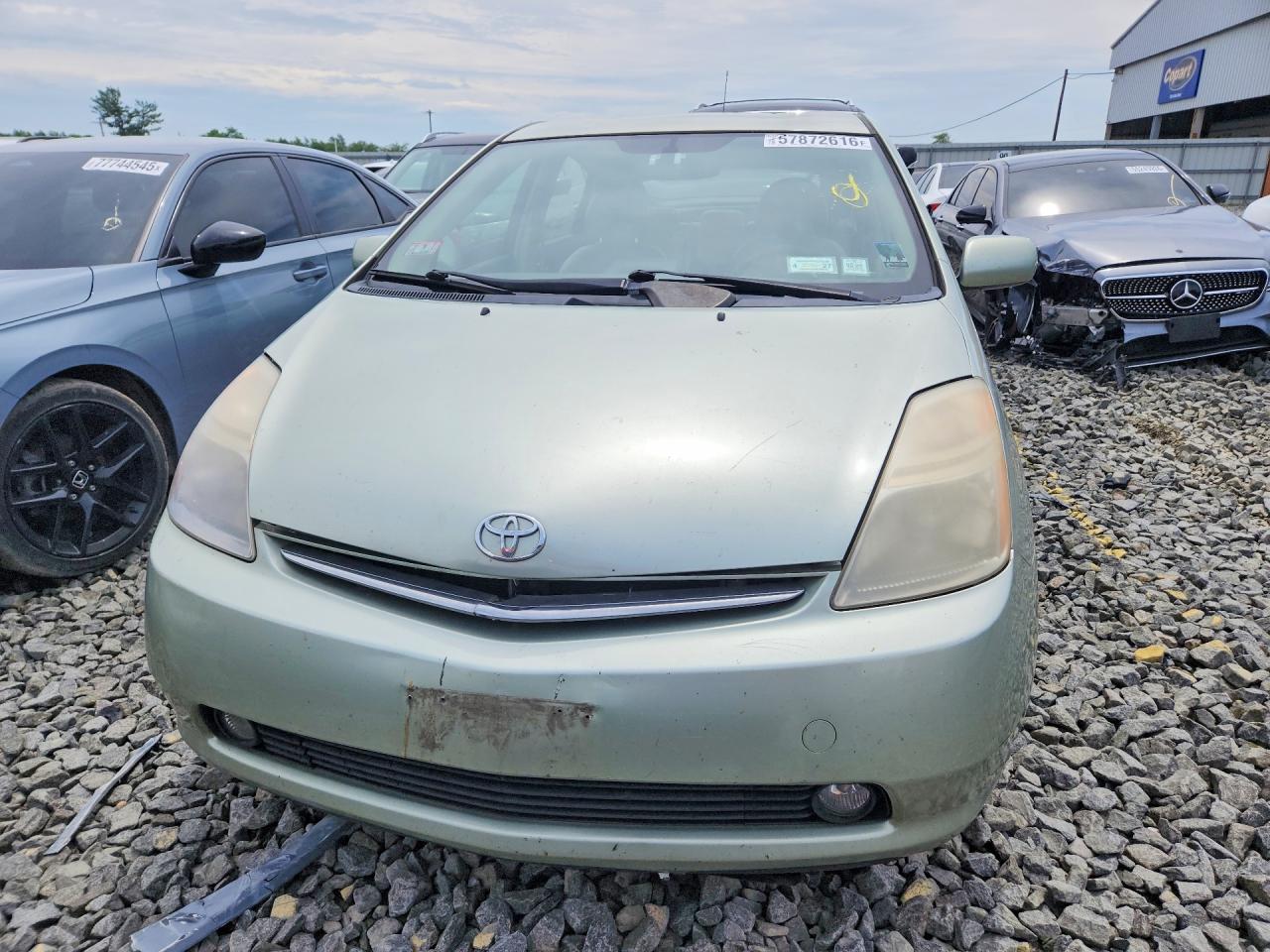 2006 Toyota Prius Base Green vin: JTDKB20U863131329