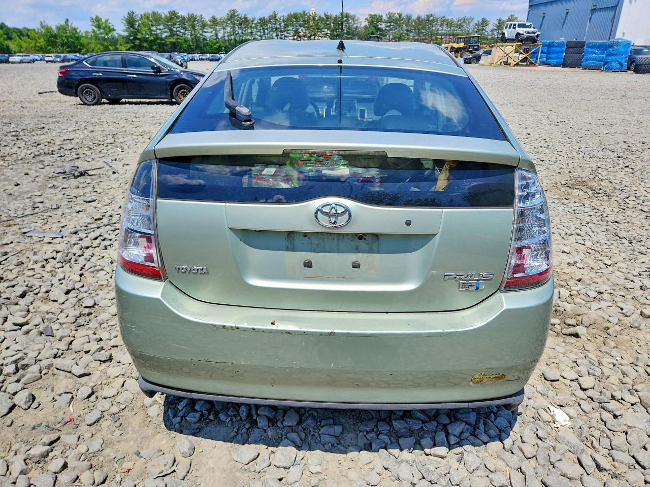 2006 Toyota Prius Base Green vin: JTDKB20U863131329