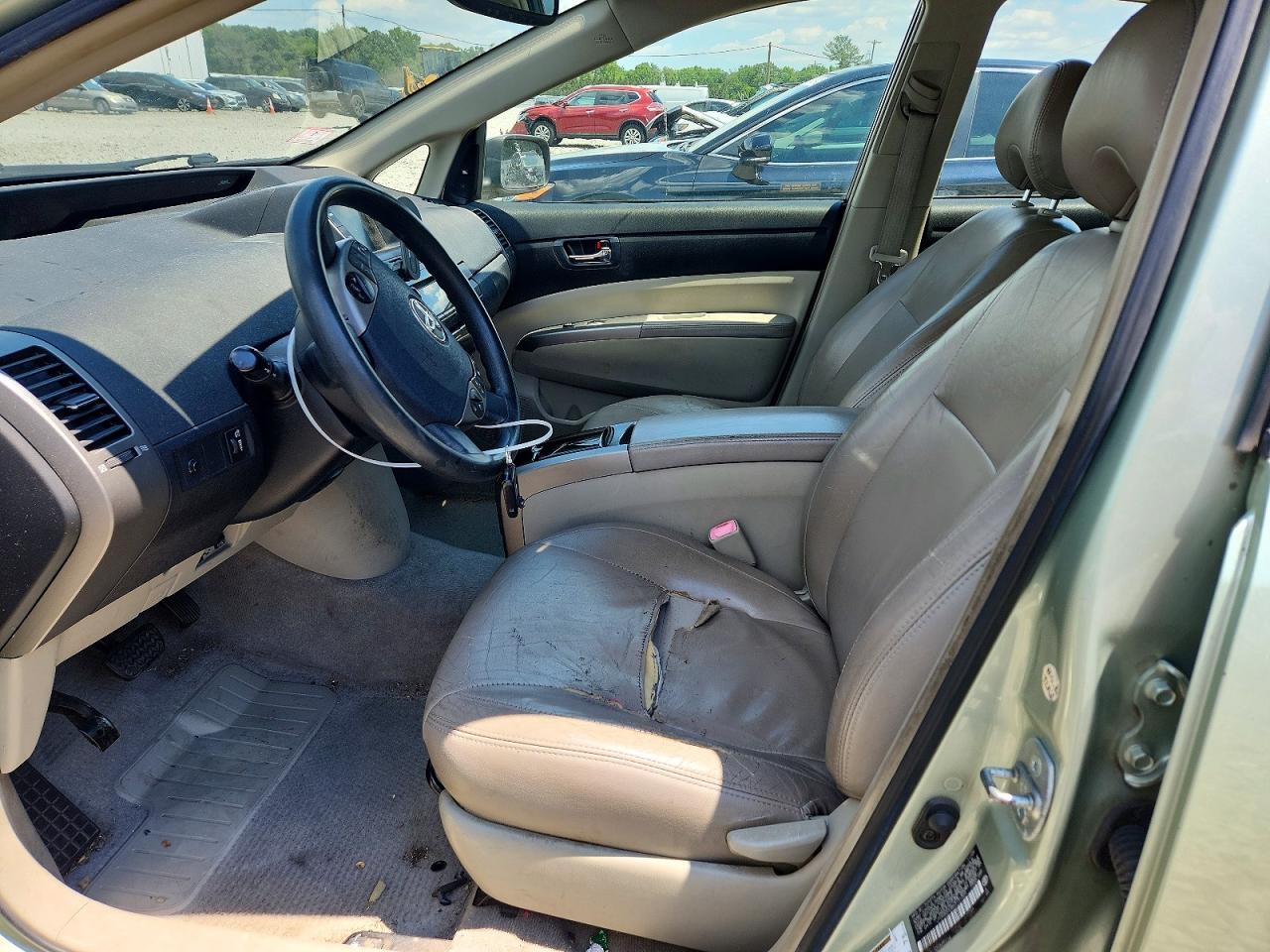 2006 Toyota Prius Base Green vin: JTDKB20U863131329