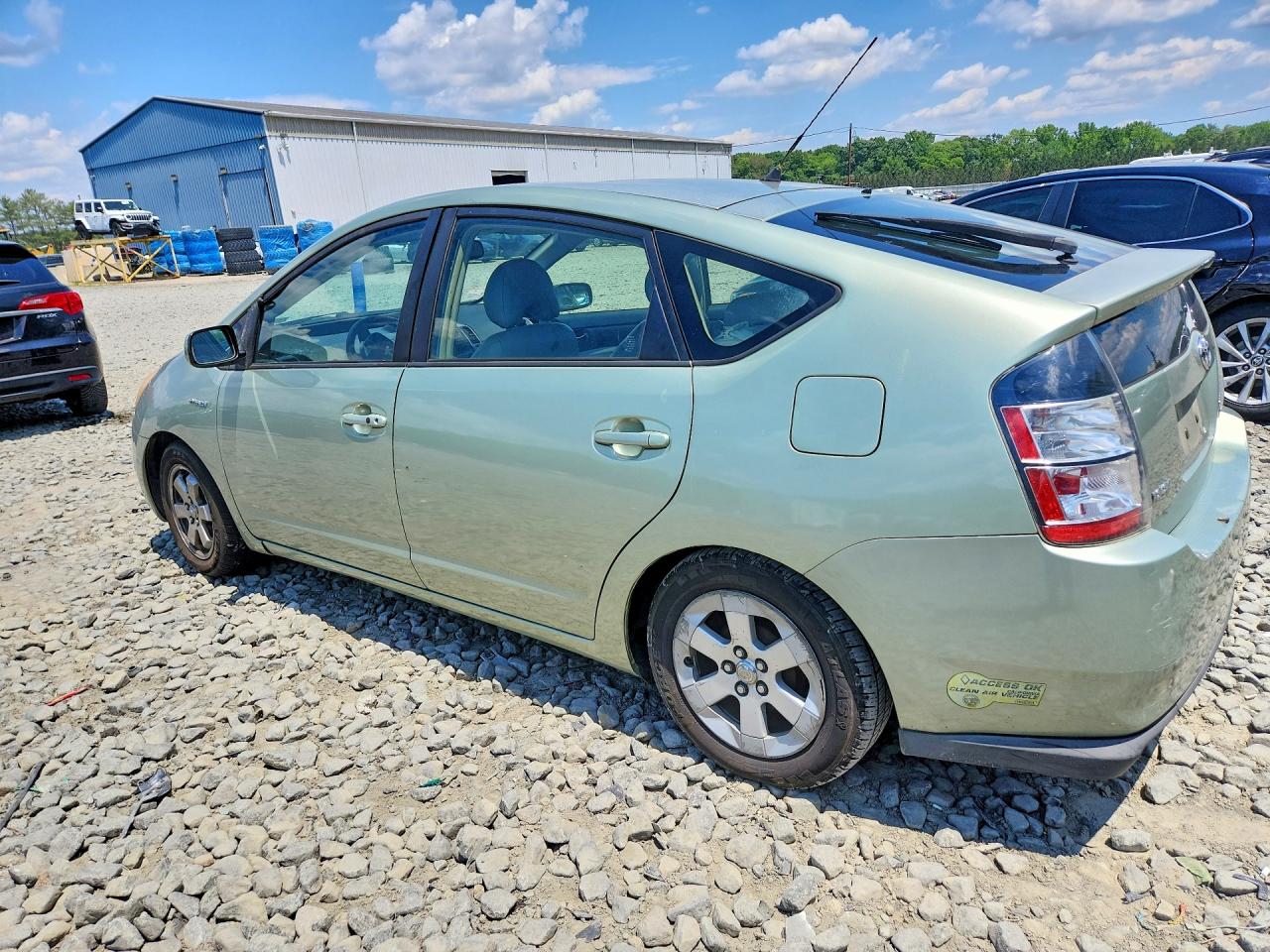 2006 Toyota Prius Base Green vin: JTDKB20U863131329