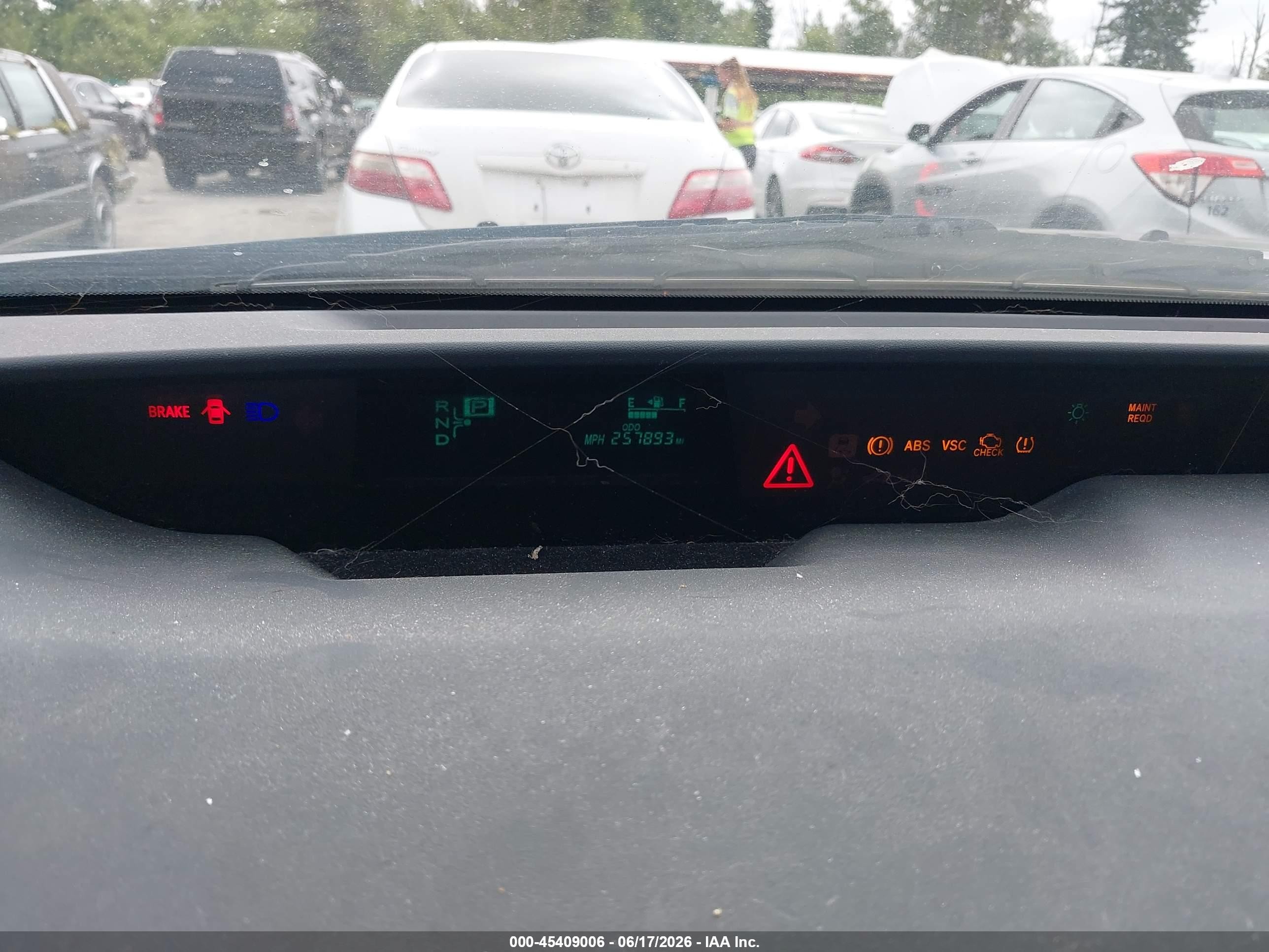 2006 Toyota Prius   Black vin: JTDKB20U863136028