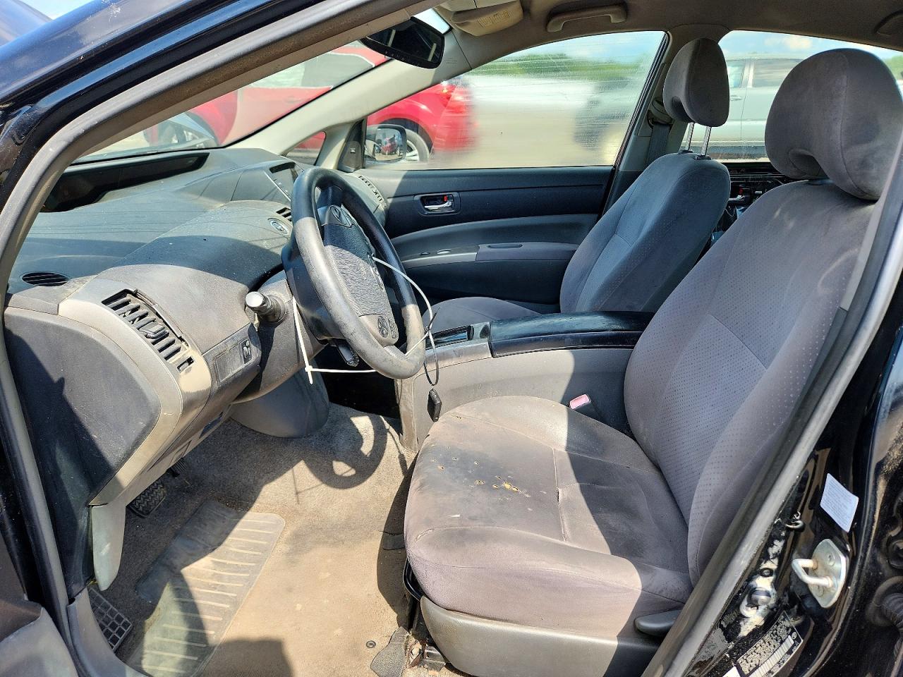 2006 Toyota Prius Base Black vin: JTDKB20U863144503