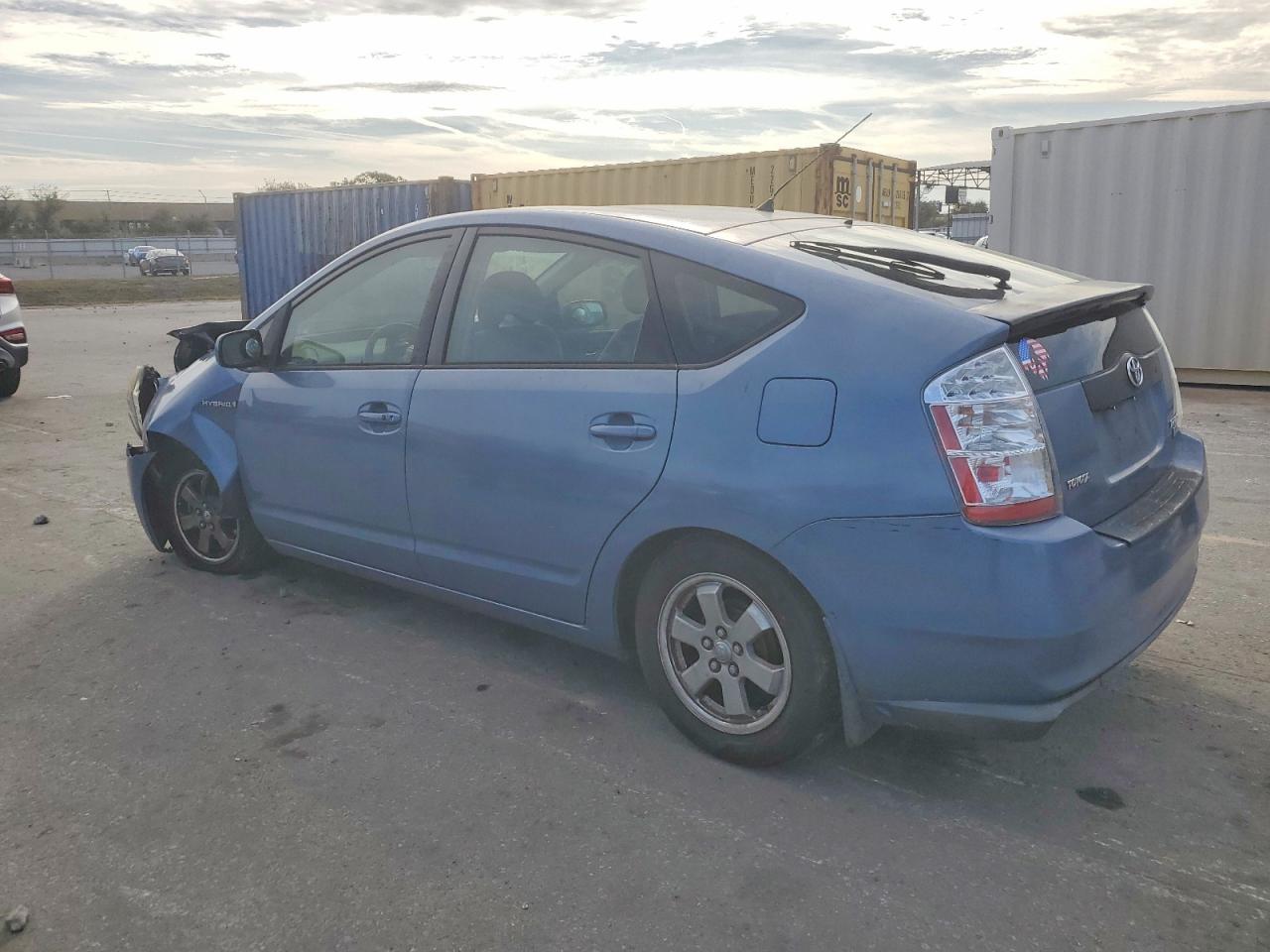 2006 Toyota Prius Base Blue vin: JTDKB20U863176853