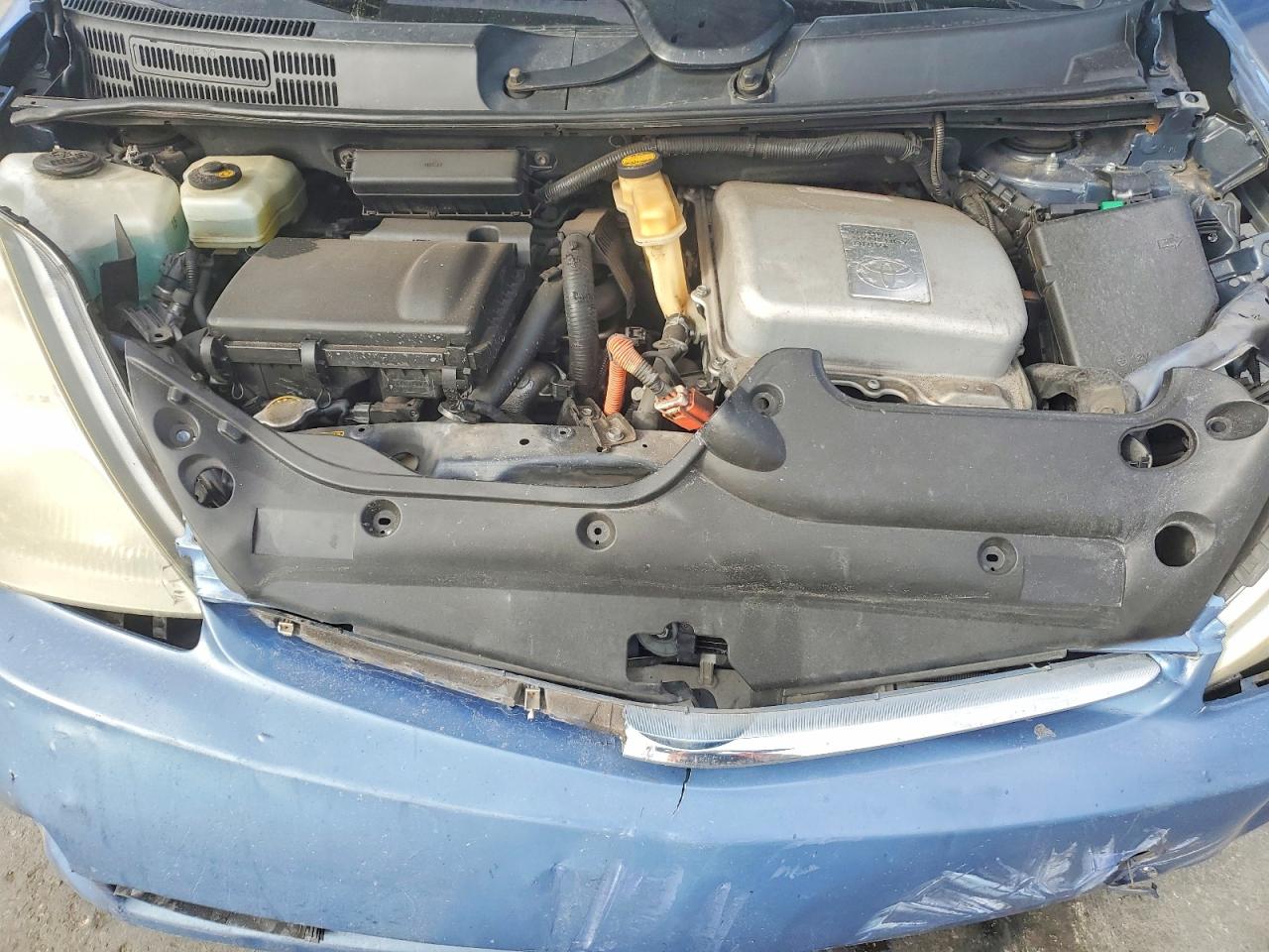 2006 Toyota Prius Base Blue vin: JTDKB20U863176853
