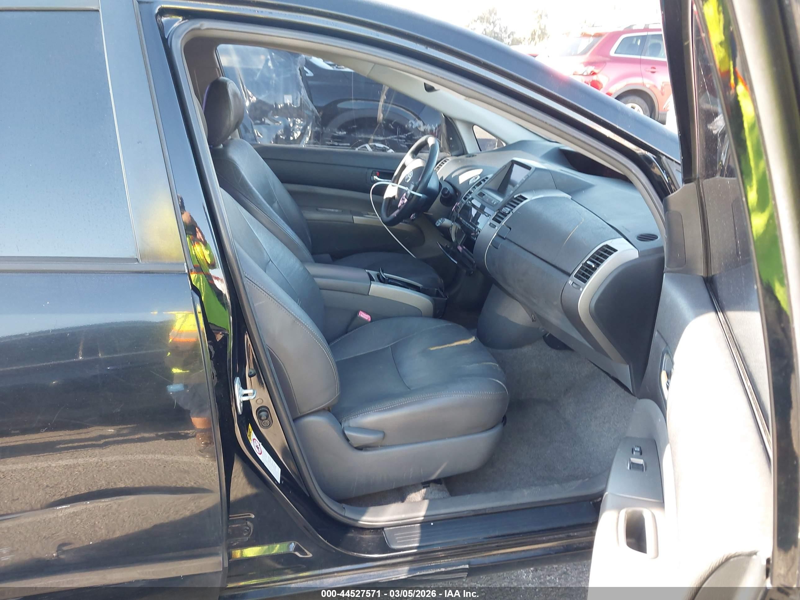 2006 Toyota Prius Black vin: JTDKB20U863182135