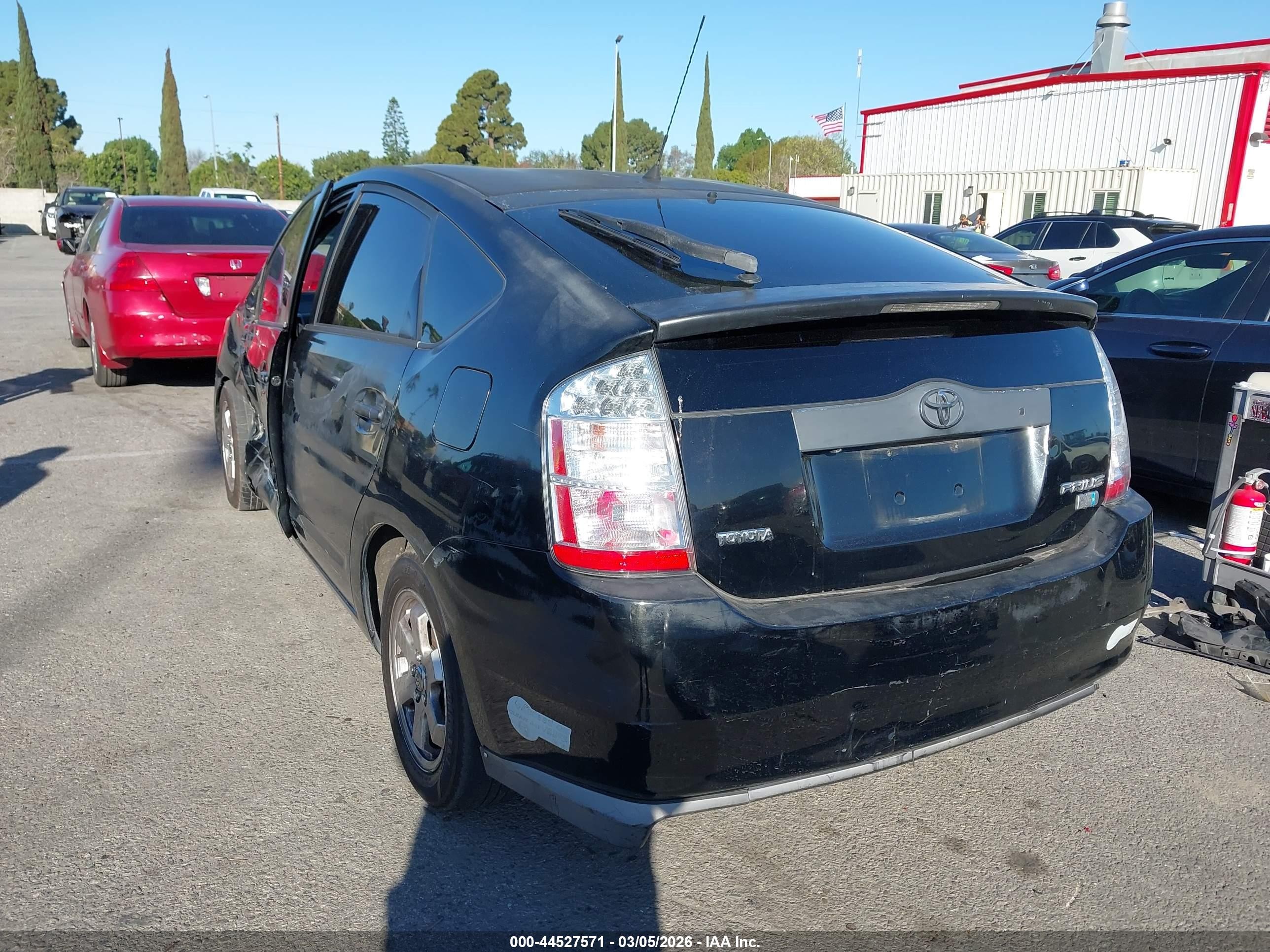 2006 Toyota Prius Black vin: JTDKB20U863182135