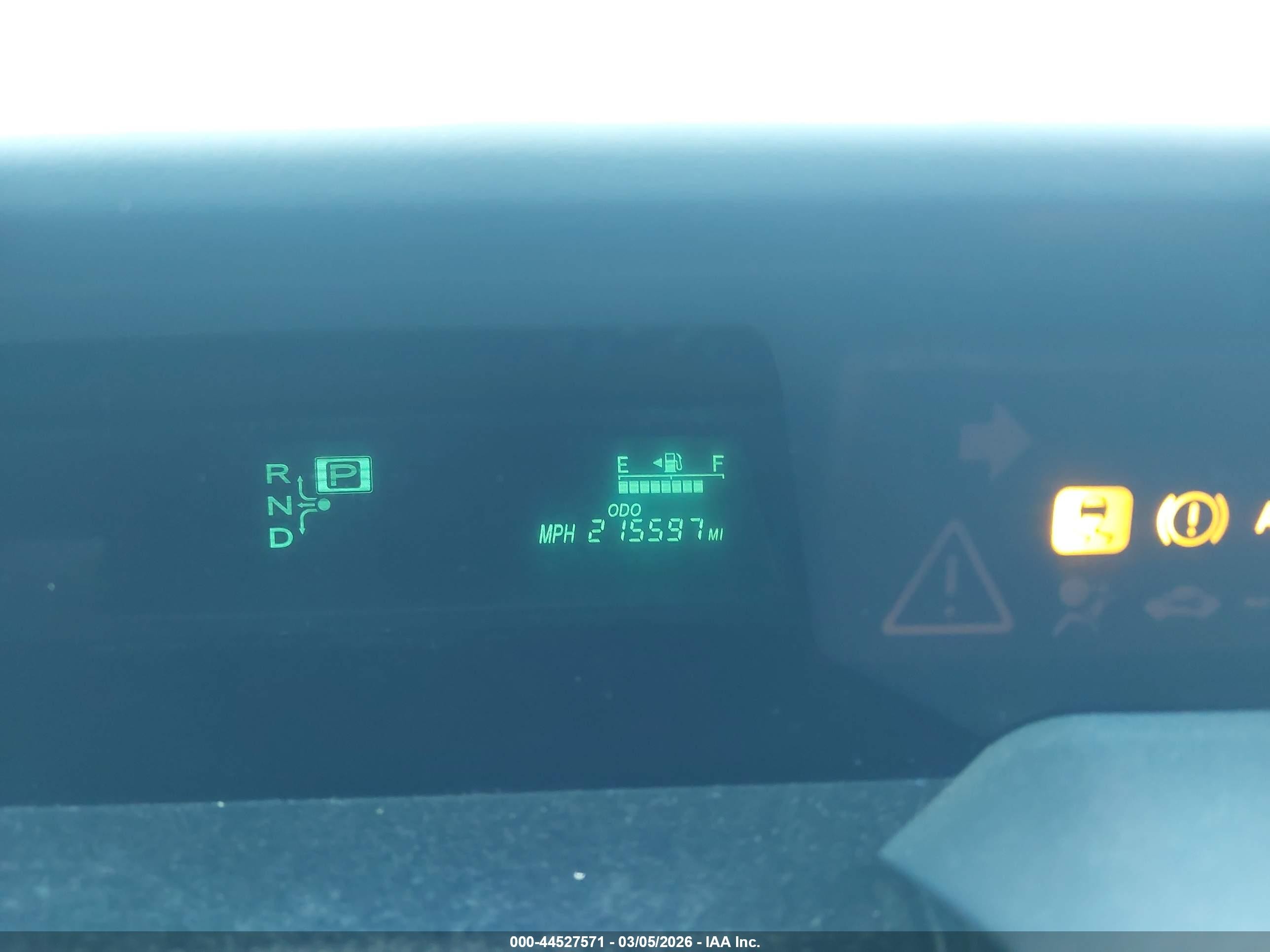 2006 Toyota Prius Black vin: JTDKB20U863182135