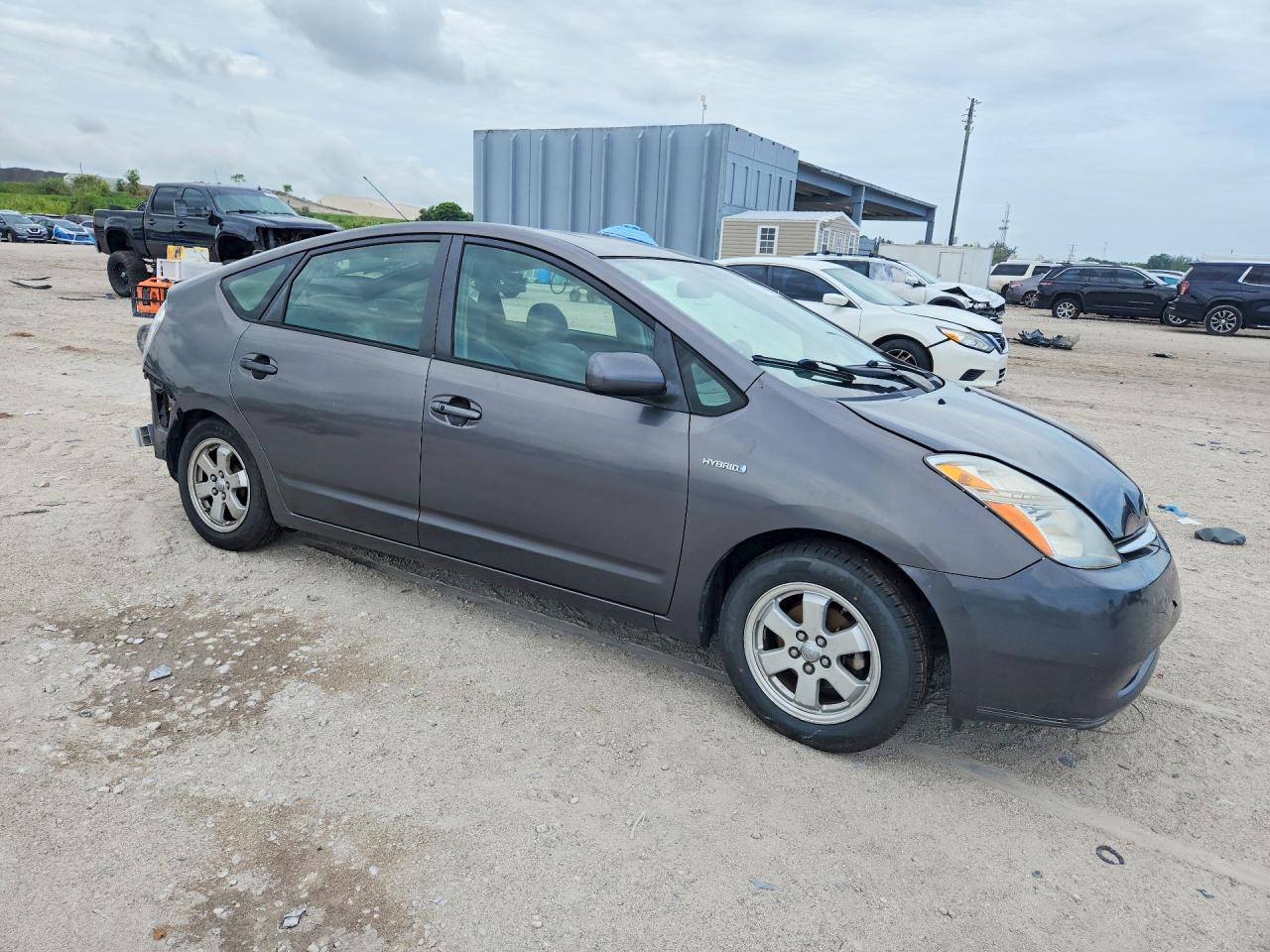 2006 Toyota Prius Base Gray vin: JTDKB20U863196584
