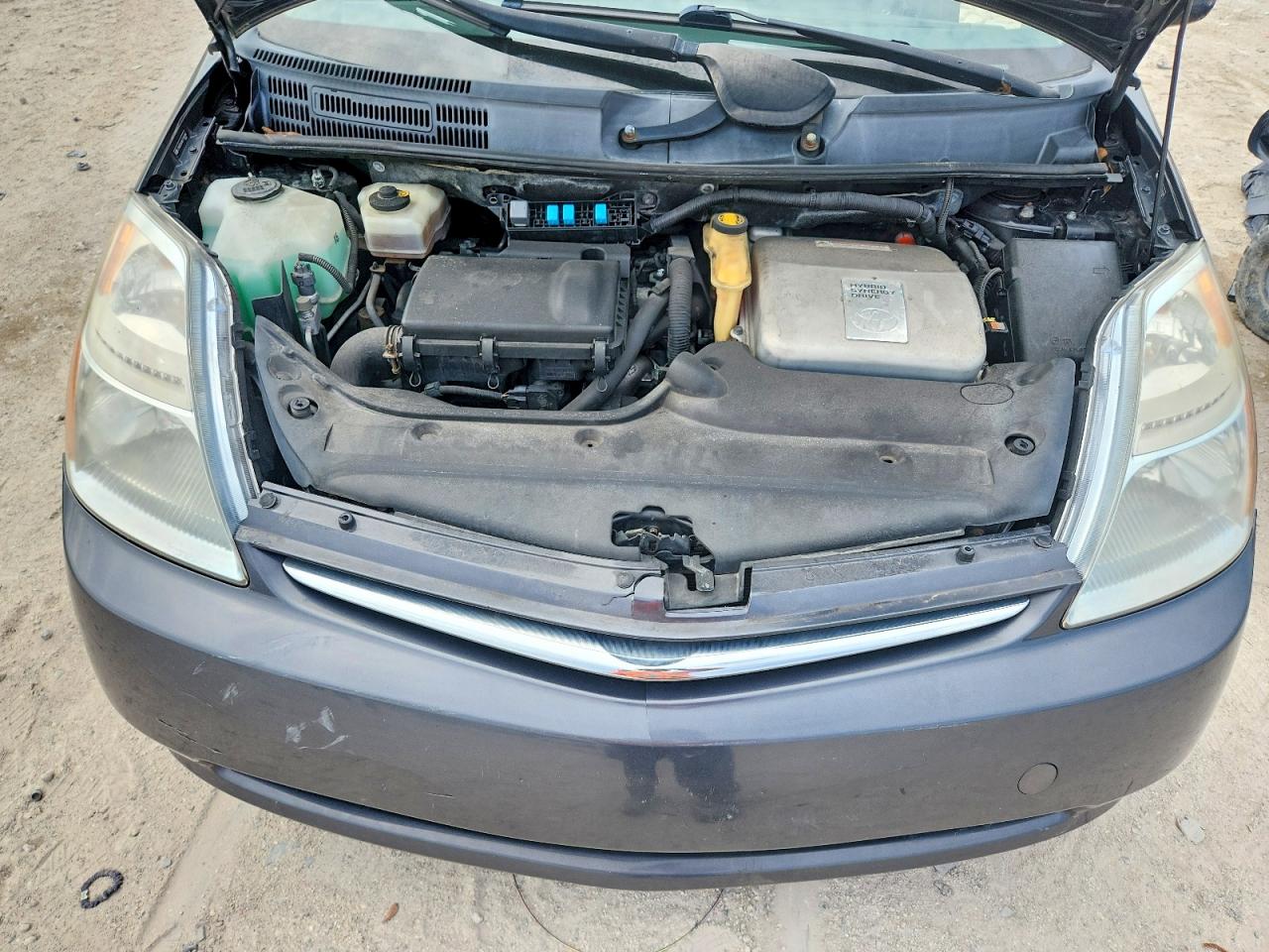 2006 Toyota Prius Base Gray vin: JTDKB20U863196584