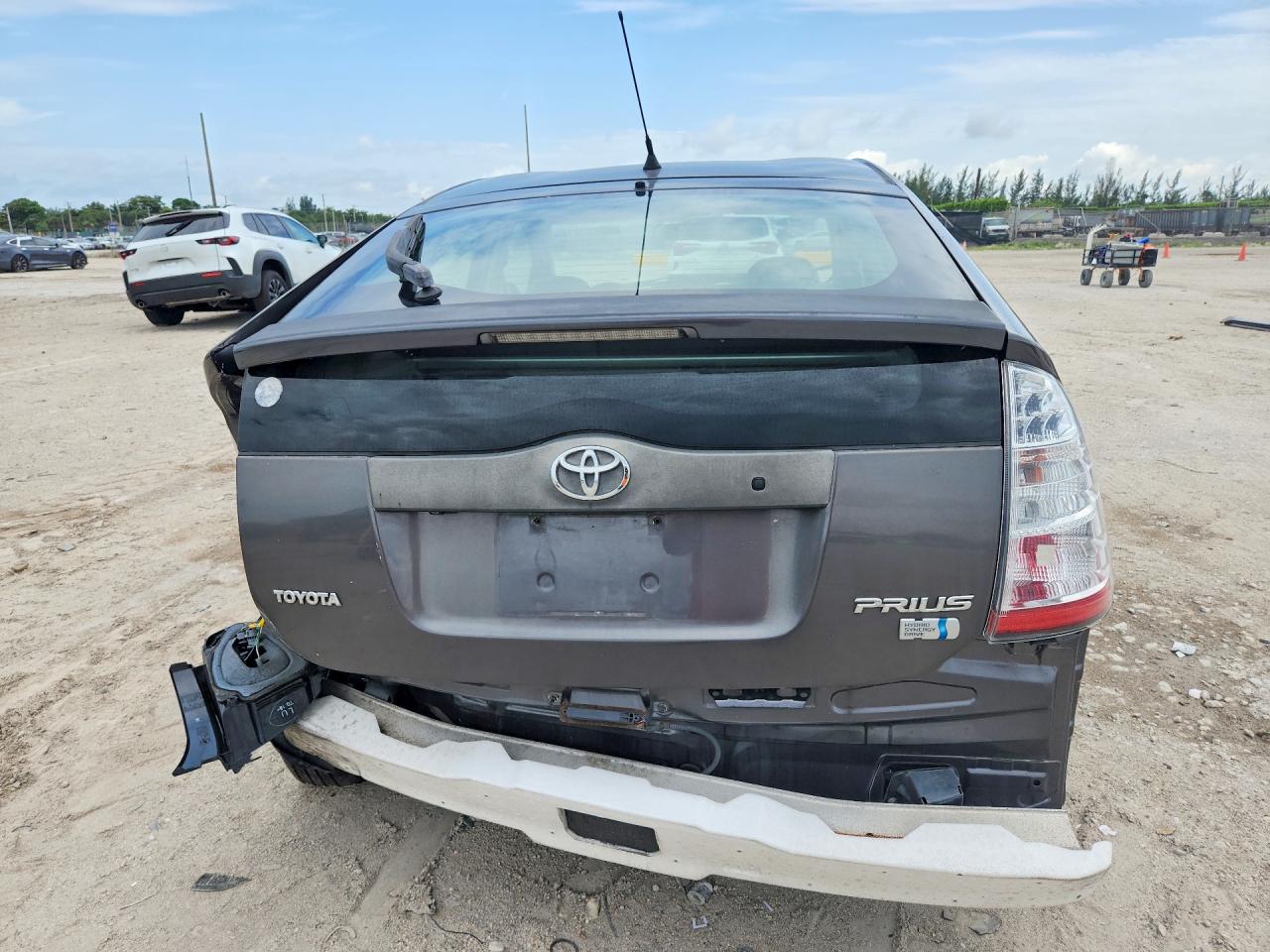 2006 Toyota Prius Base Gray vin: JTDKB20U863196584