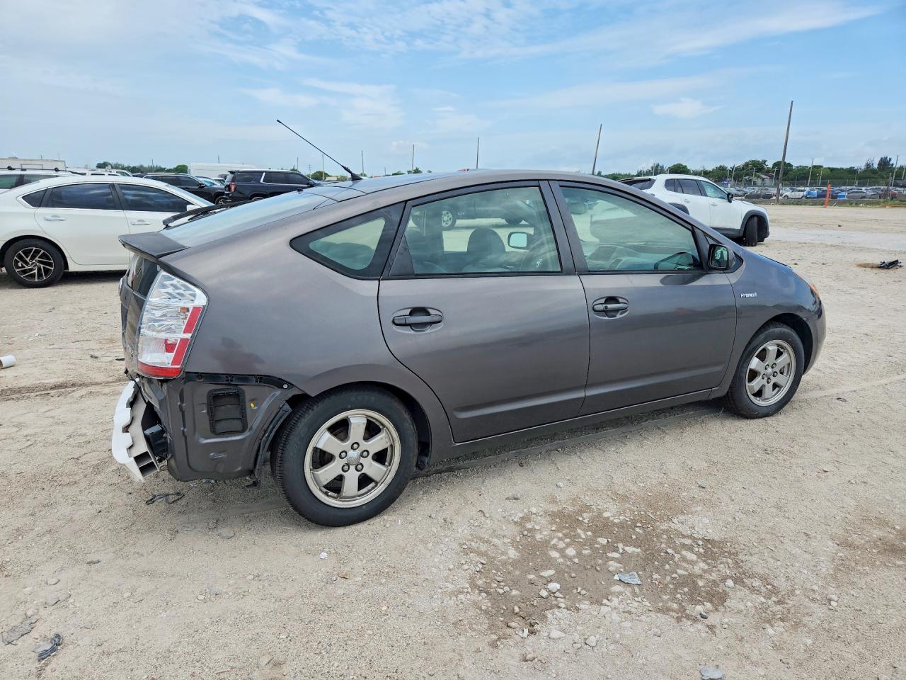 2006 Toyota Prius Base Gray vin: JTDKB20U863196584