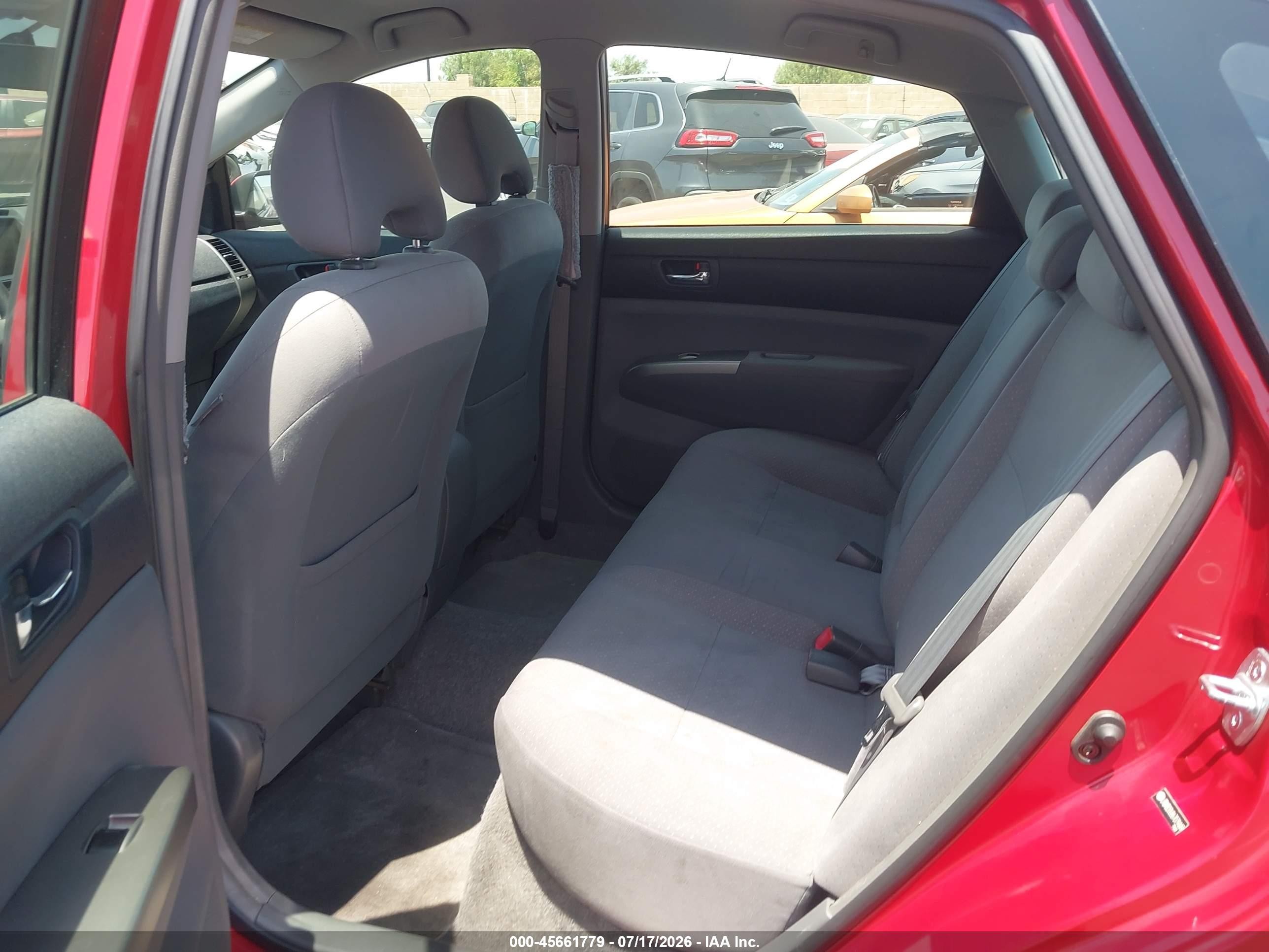 2006 Toyota Prius   Red vin: JTDKB20U867079449