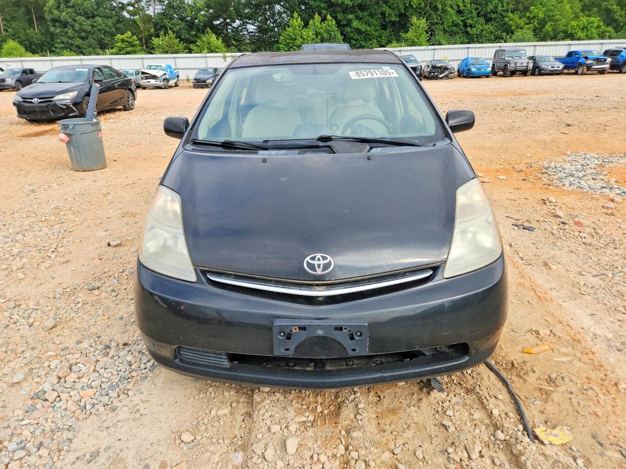 2006 Toyota Prius Base Black vin: JTDKB20U867082576
