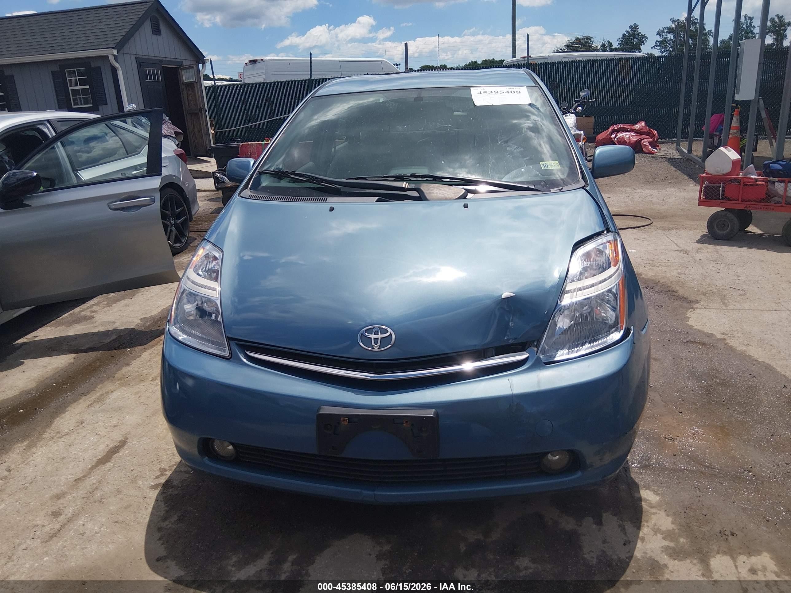 2006 Toyota Prius   Blue vin: JTDKB20U867500568