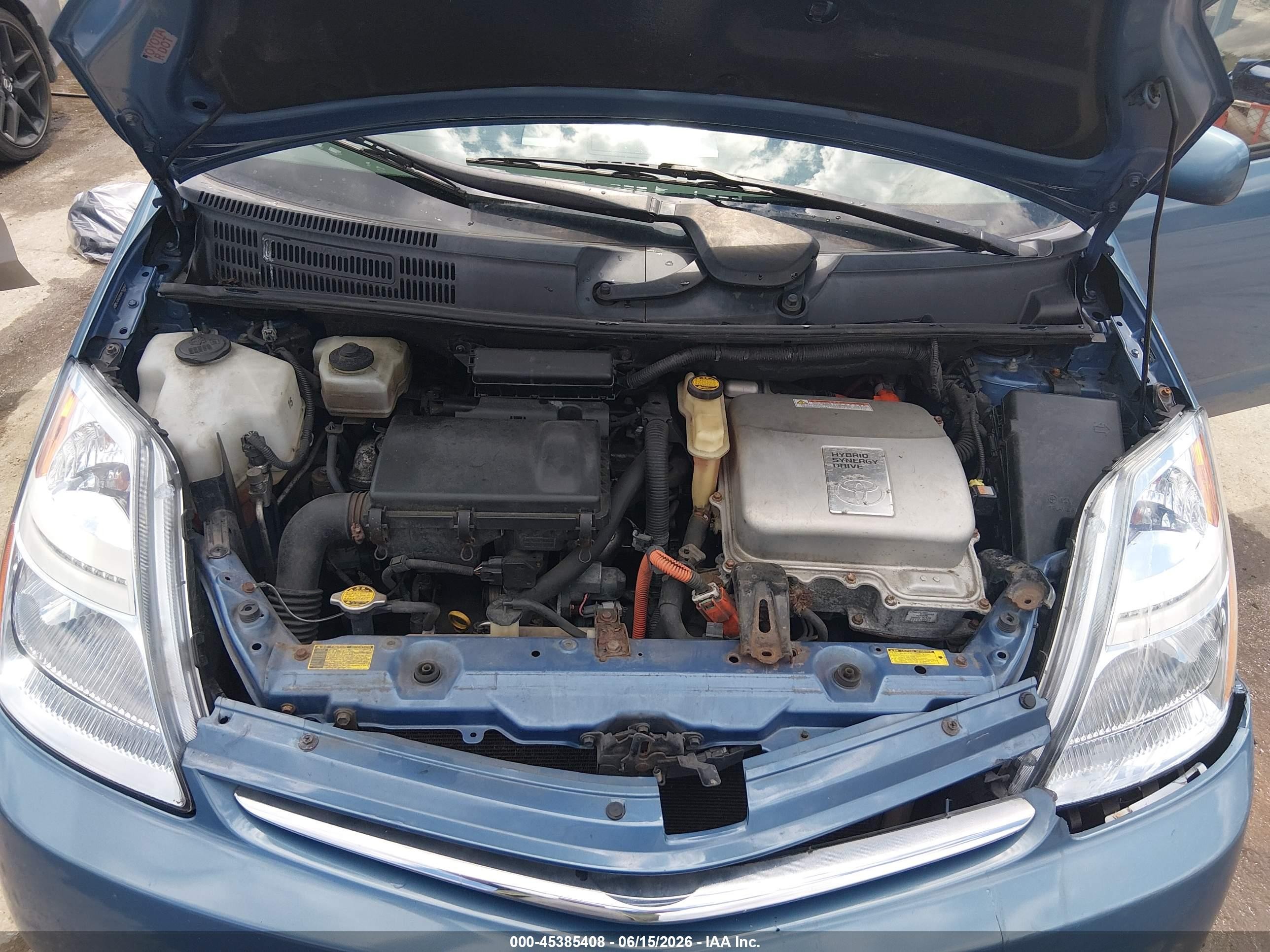 2006 Toyota Prius   Blue vin: JTDKB20U867500568