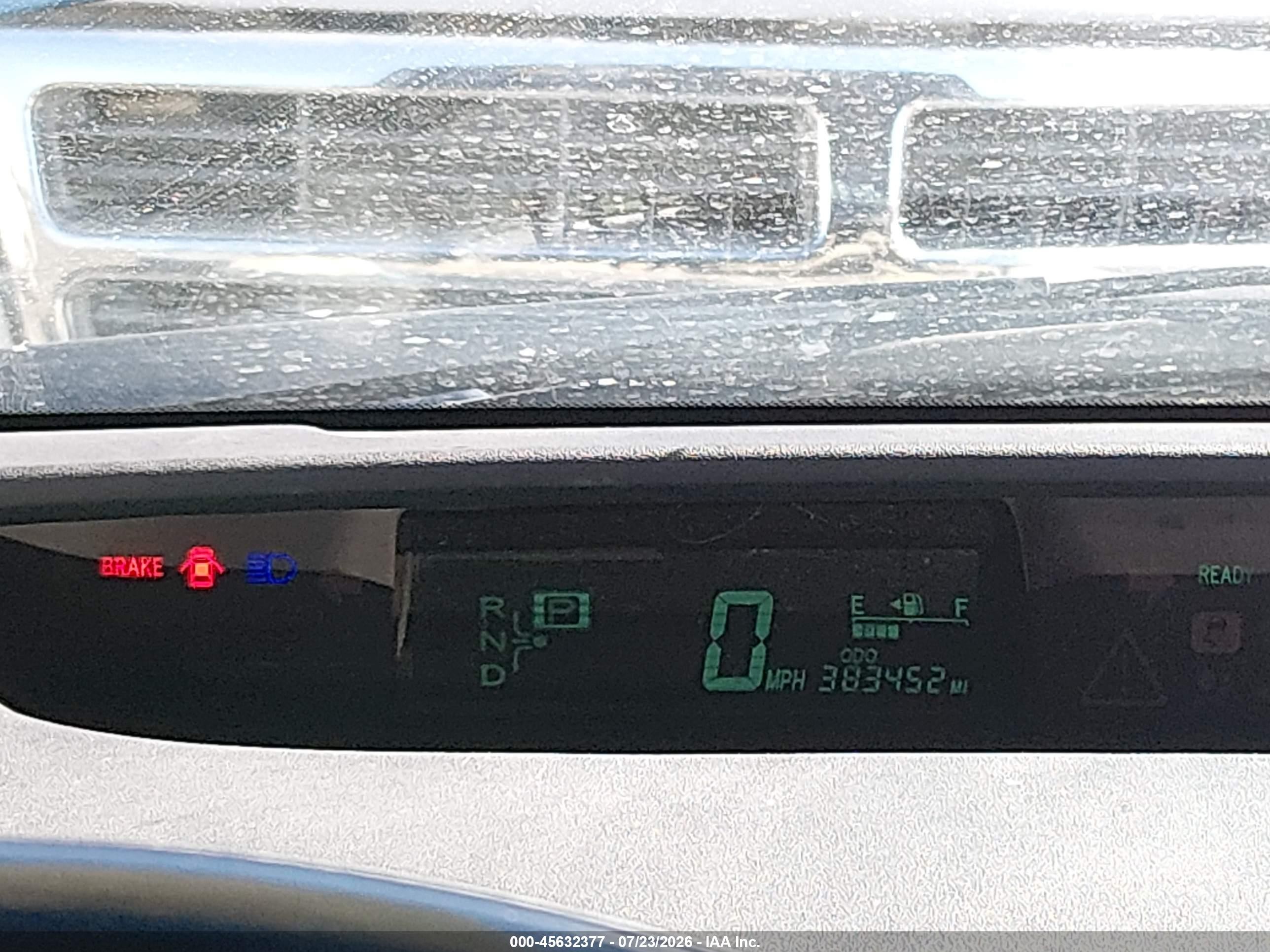 2006 Toyota Prius   Blue vin: JTDKB20U867529987