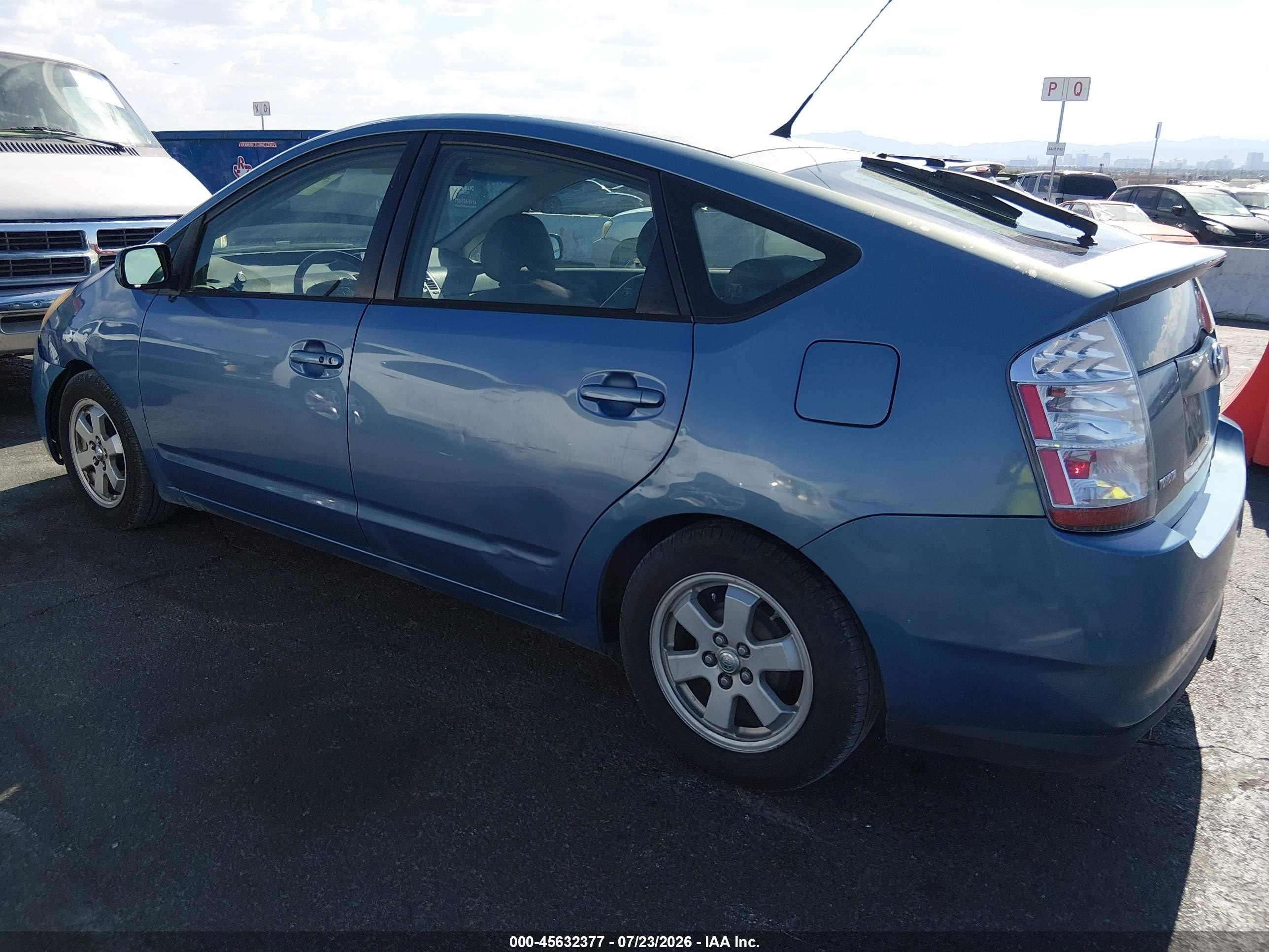 2006 Toyota Prius   Blue vin: JTDKB20U867529987