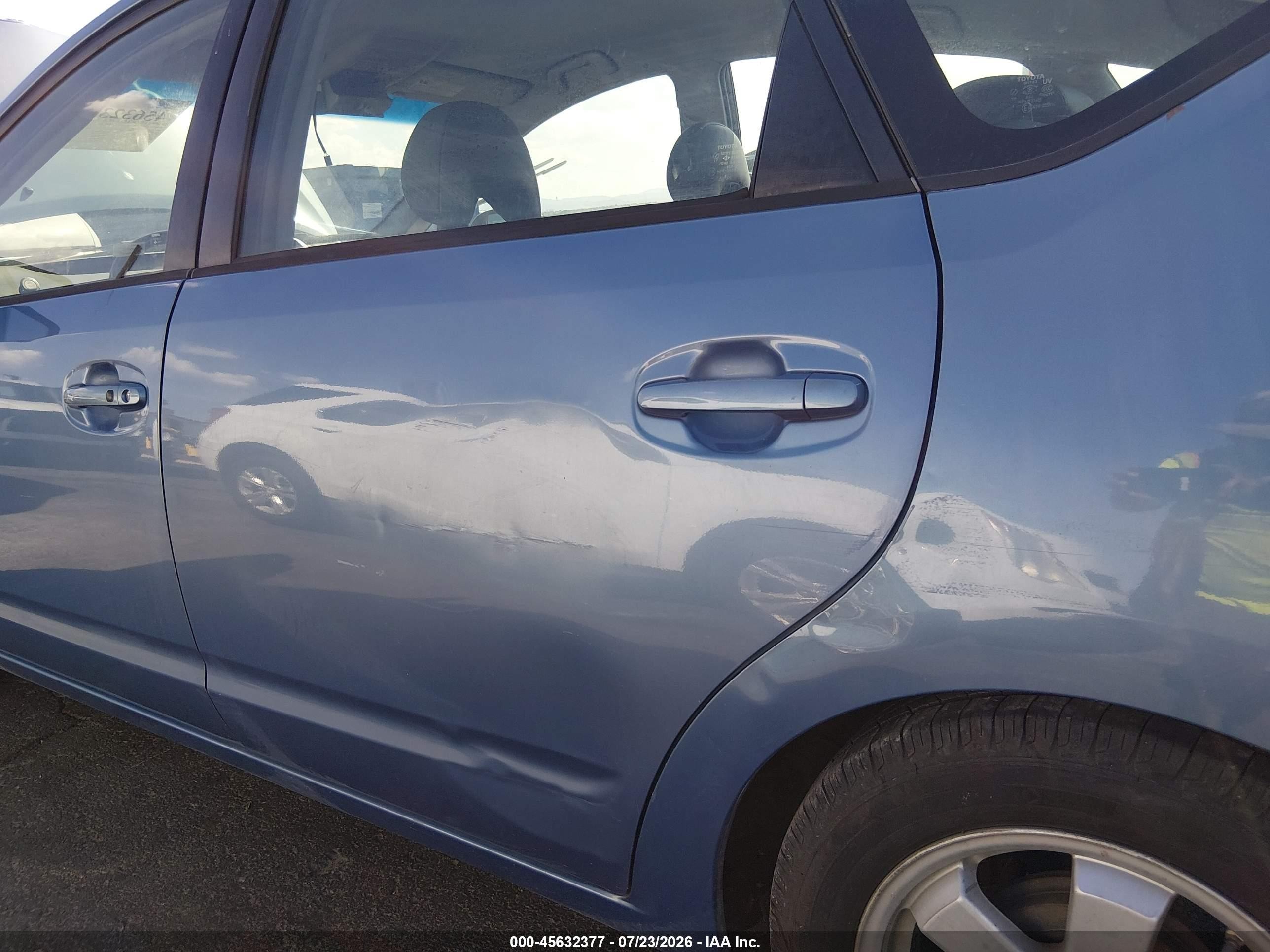 2006 Toyota Prius   Blue vin: JTDKB20U867529987