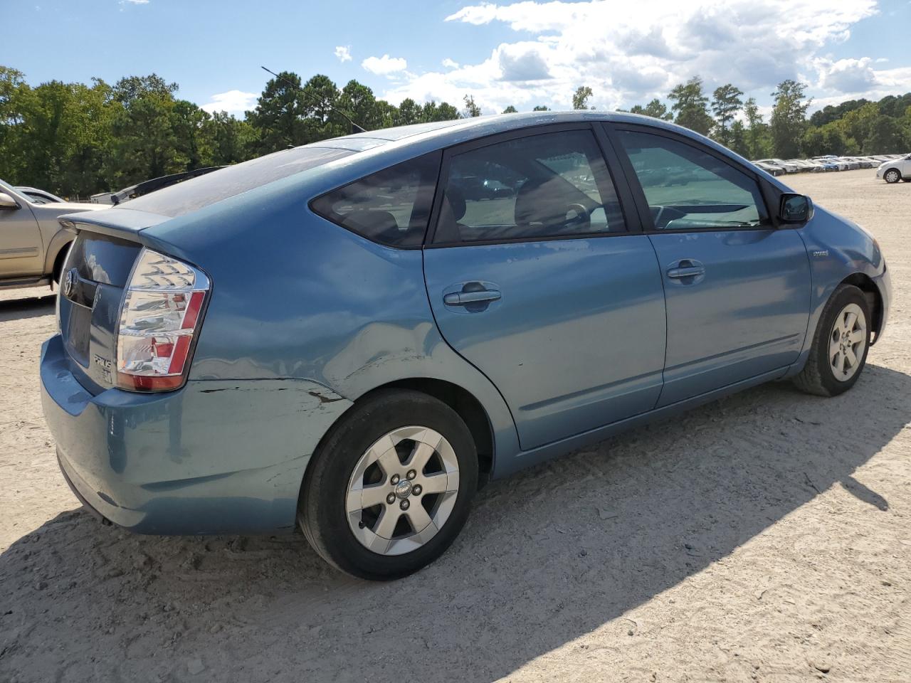 2006 Toyota Prius Blue vin: JTDKB20U867531108