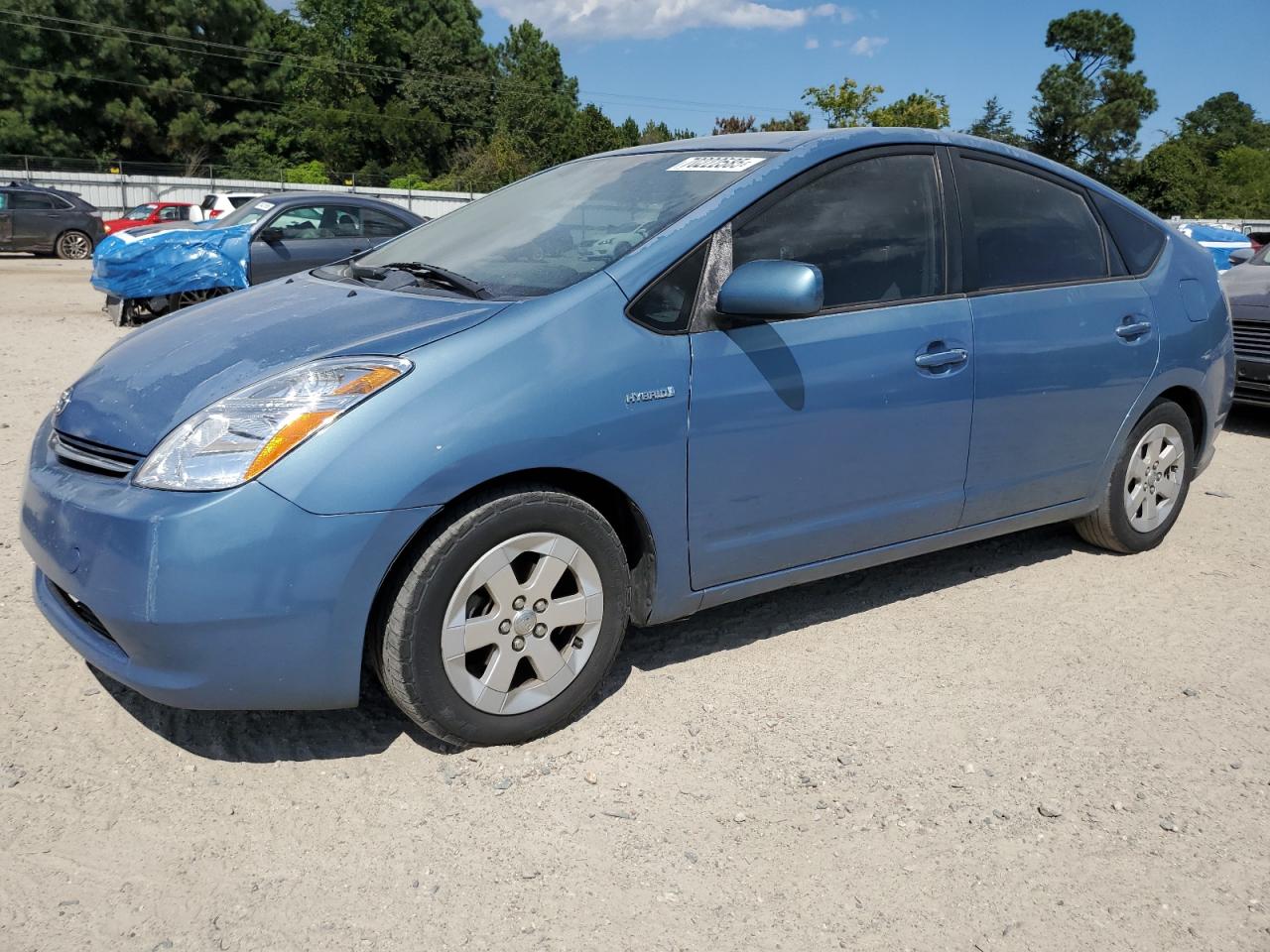 2006 Toyota Prius Blue vin: JTDKB20U867531108