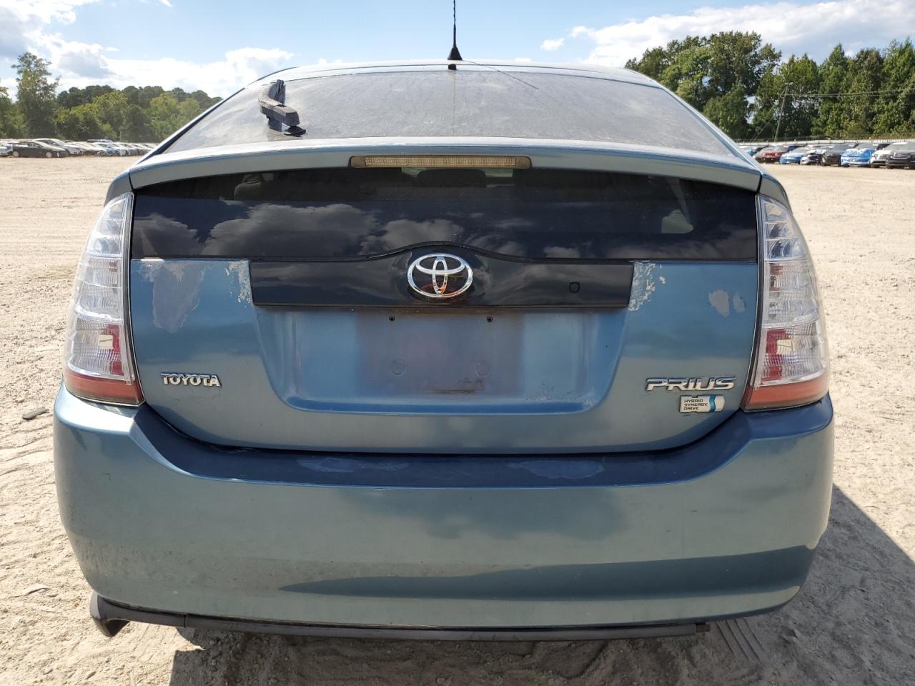 2006 Toyota Prius Blue vin: JTDKB20U867531108