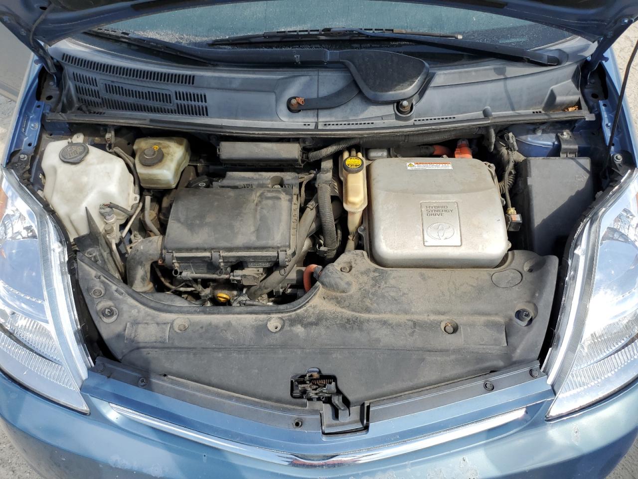 2006 Toyota Prius Blue vin: JTDKB20U867531108