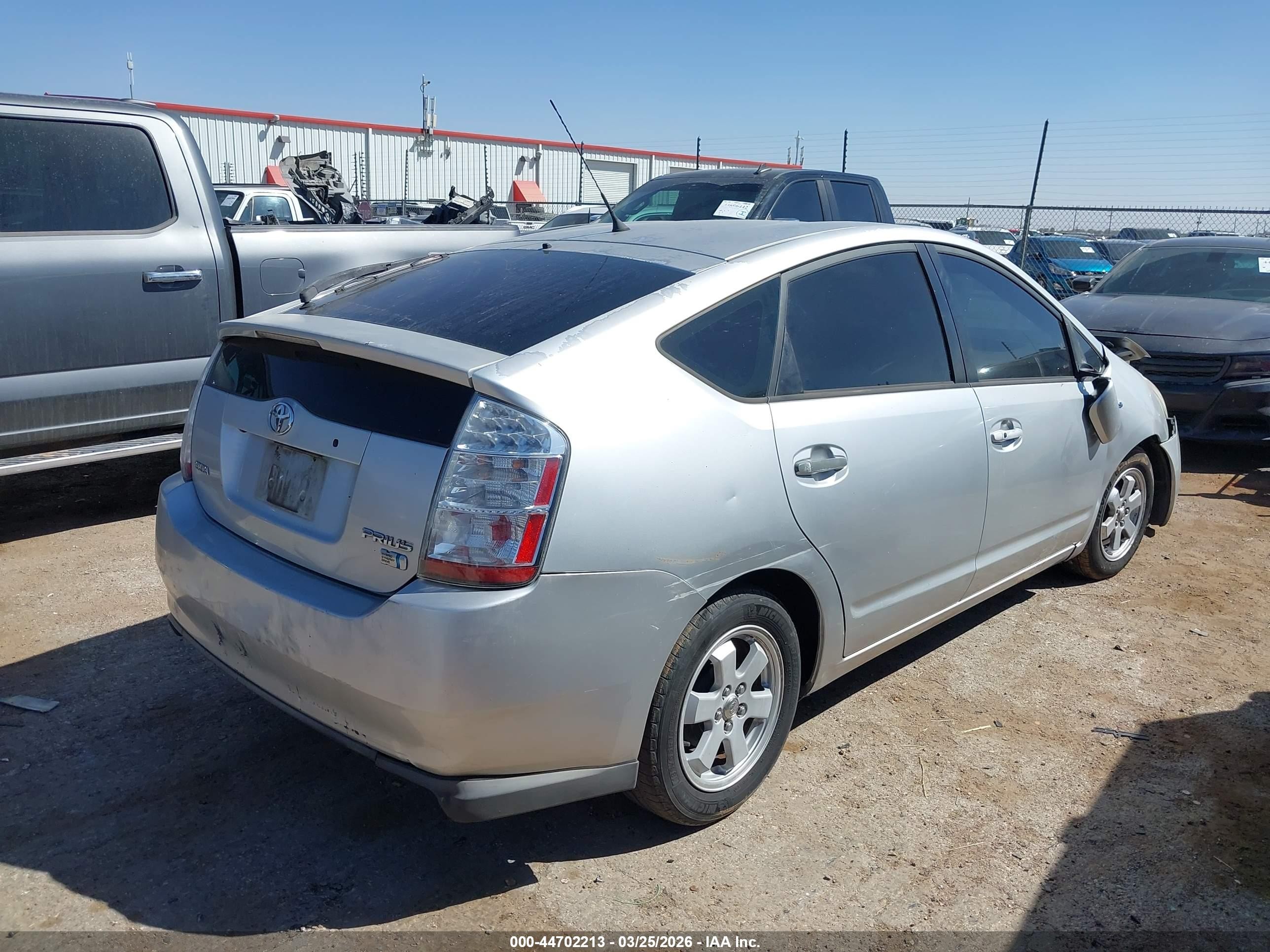 2006 Toyota Prius   Silver vin: JTDKB20U867533649
