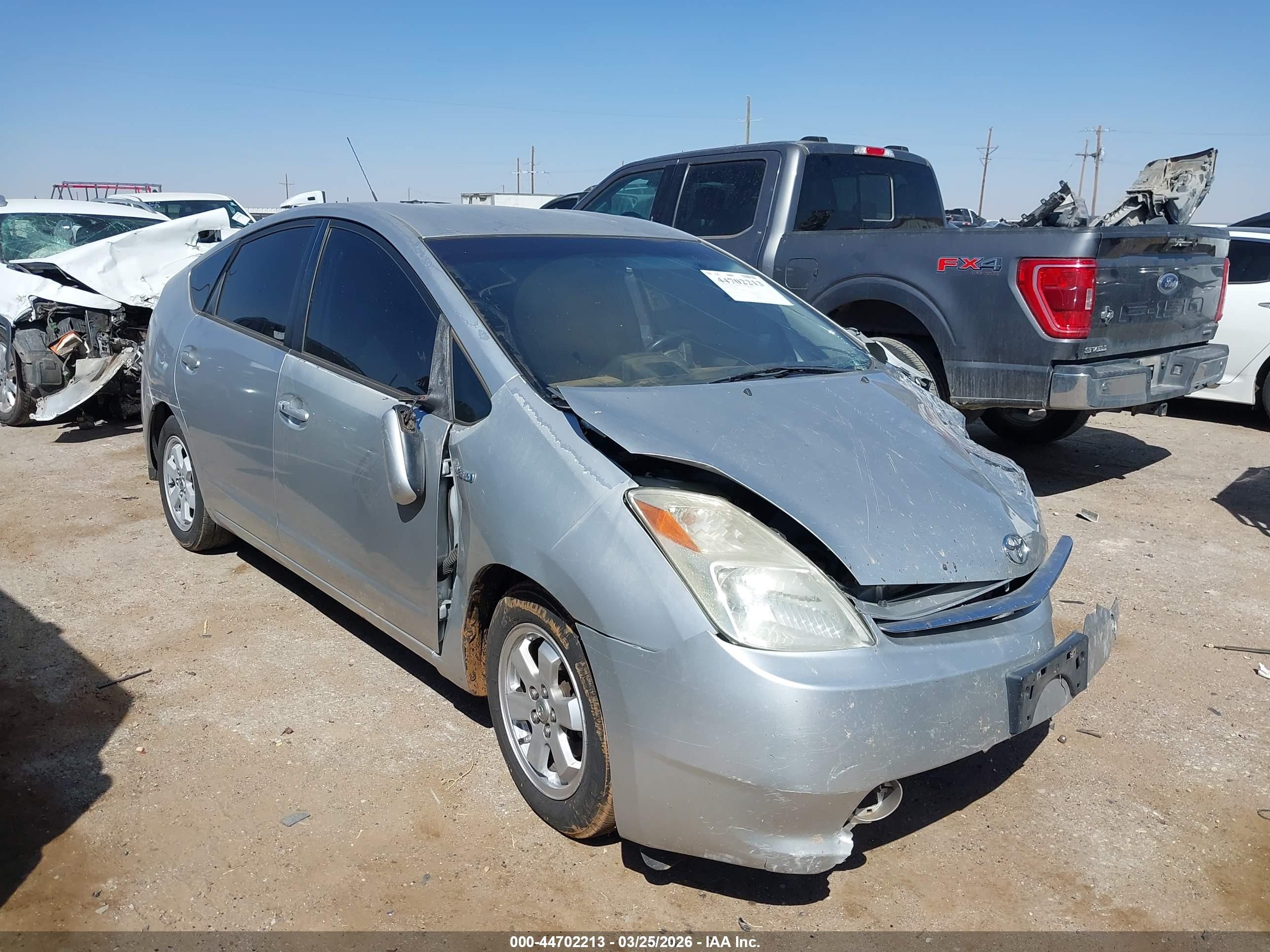 2006 Toyota Prius   Silver vin: JTDKB20U867533649