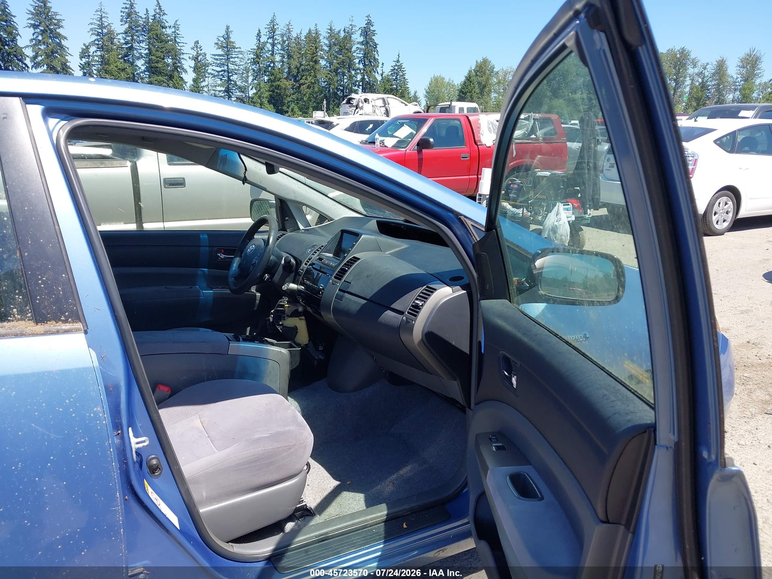 2006 Toyota Prius   Синий vin: JTDKB20U867533747