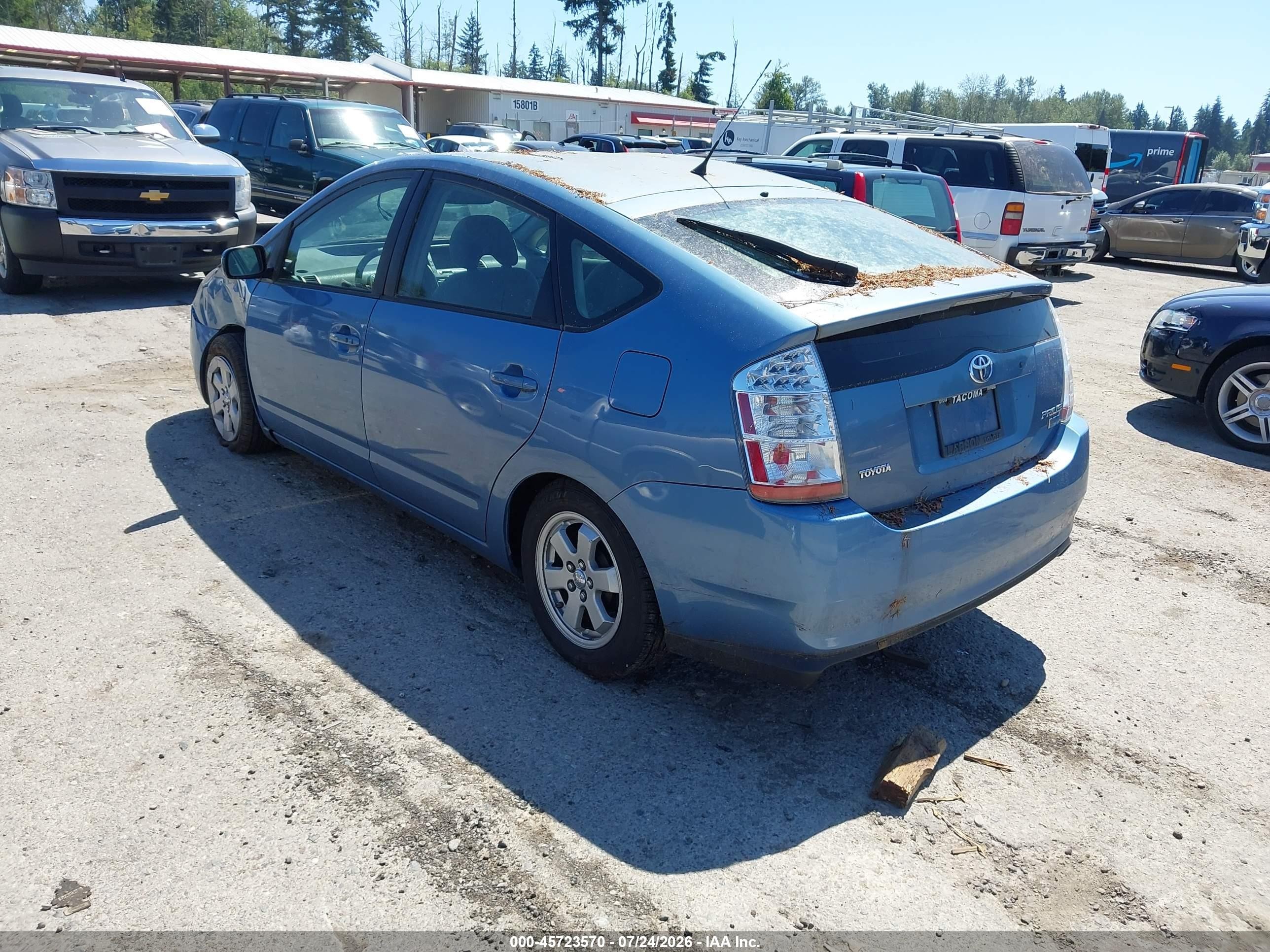 2006 Toyota Prius   Синий vin: JTDKB20U867533747