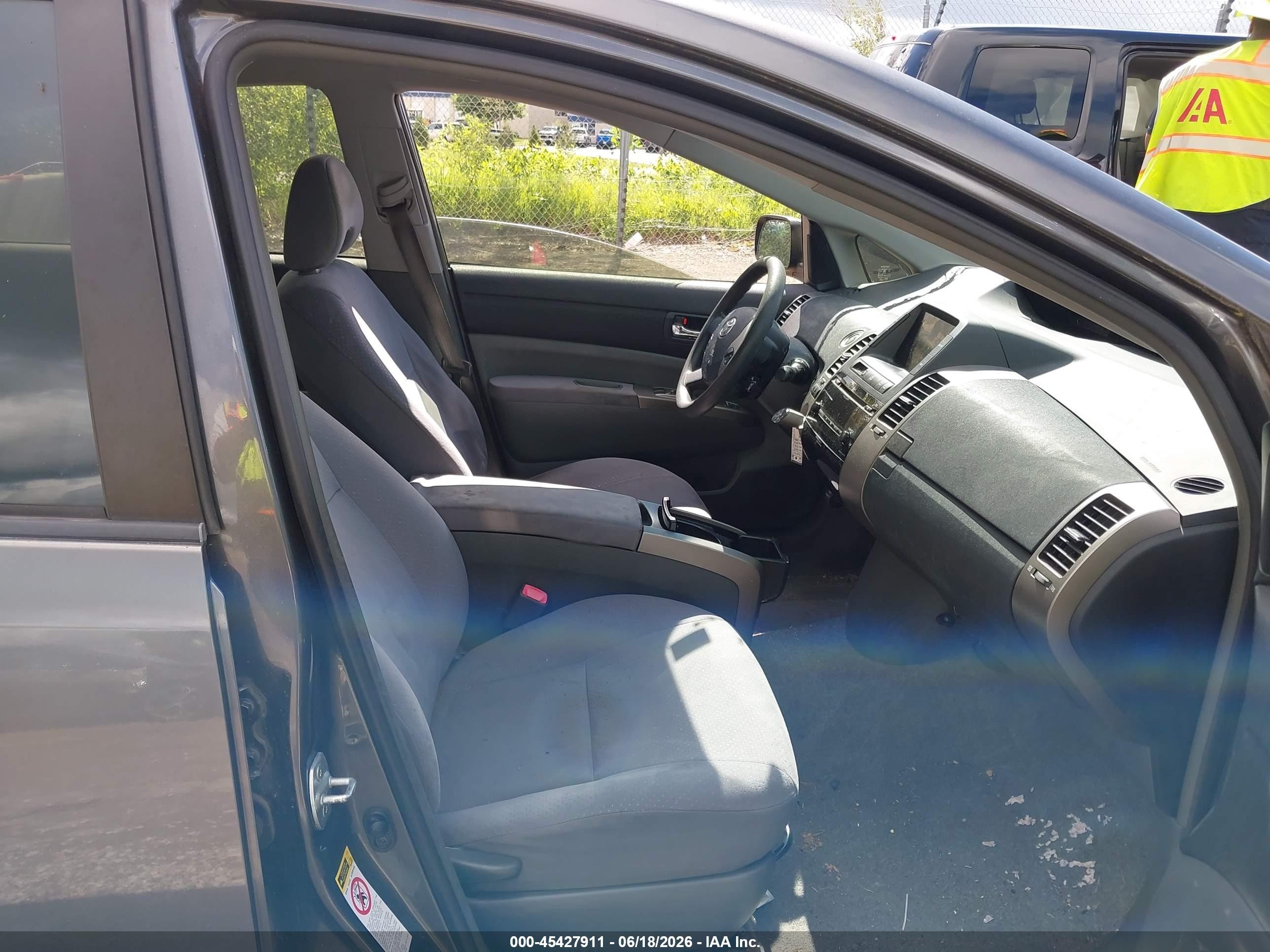 2007 Toyota Prius   Gray vin: JTDKB20U873209027