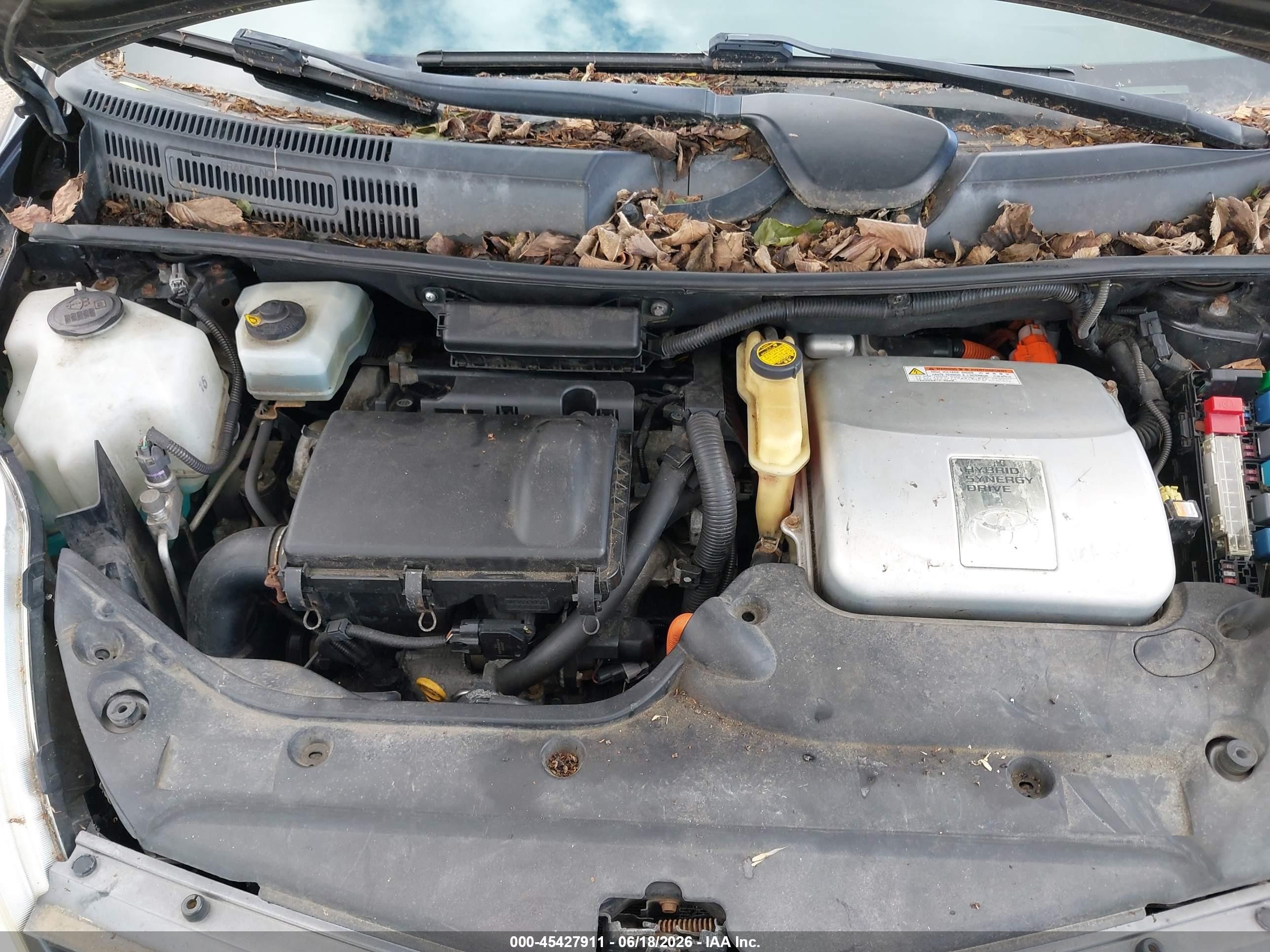 2007 Toyota Prius   Gray vin: JTDKB20U873209027