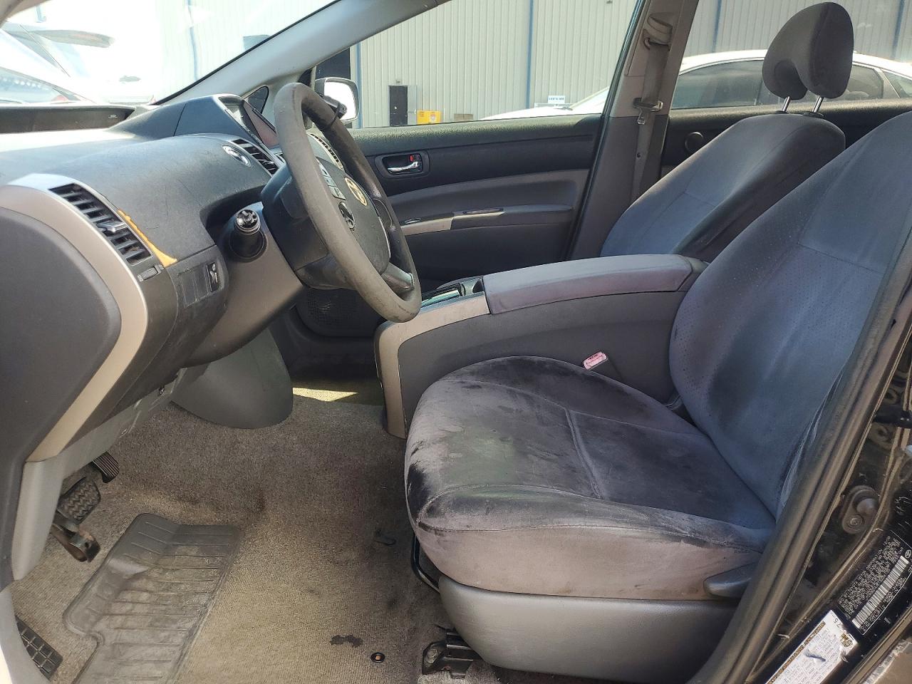 2007 Toyota Prius Base Black vin: JTDKB20U873226135