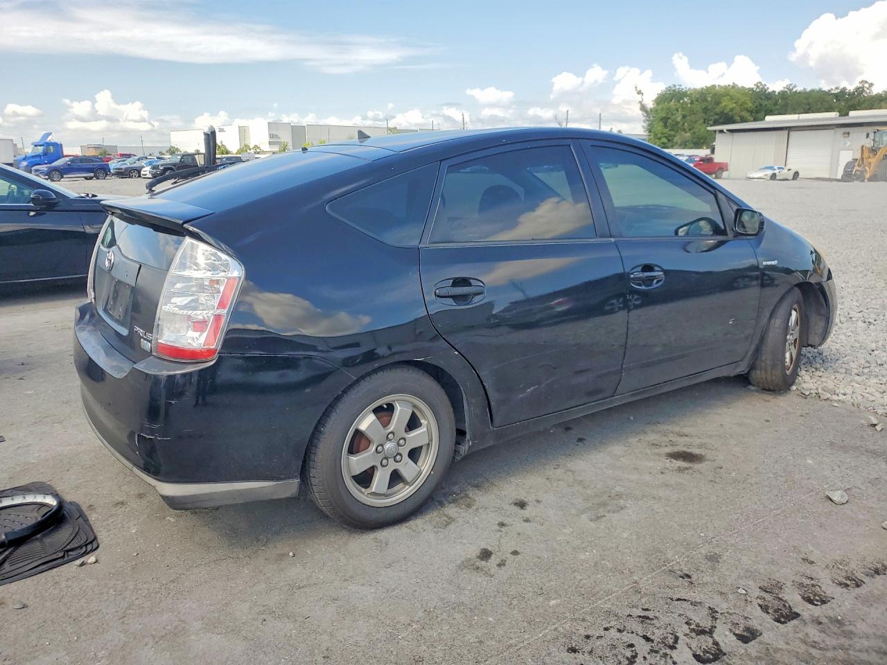 2007 Toyota Prius Base Black vin: JTDKB20U873226135