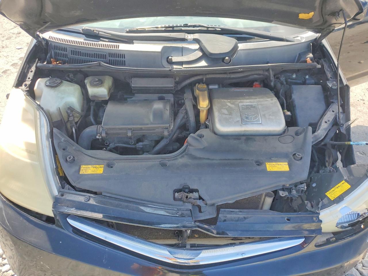 2007 Toyota Prius Base Black vin: JTDKB20U873226135